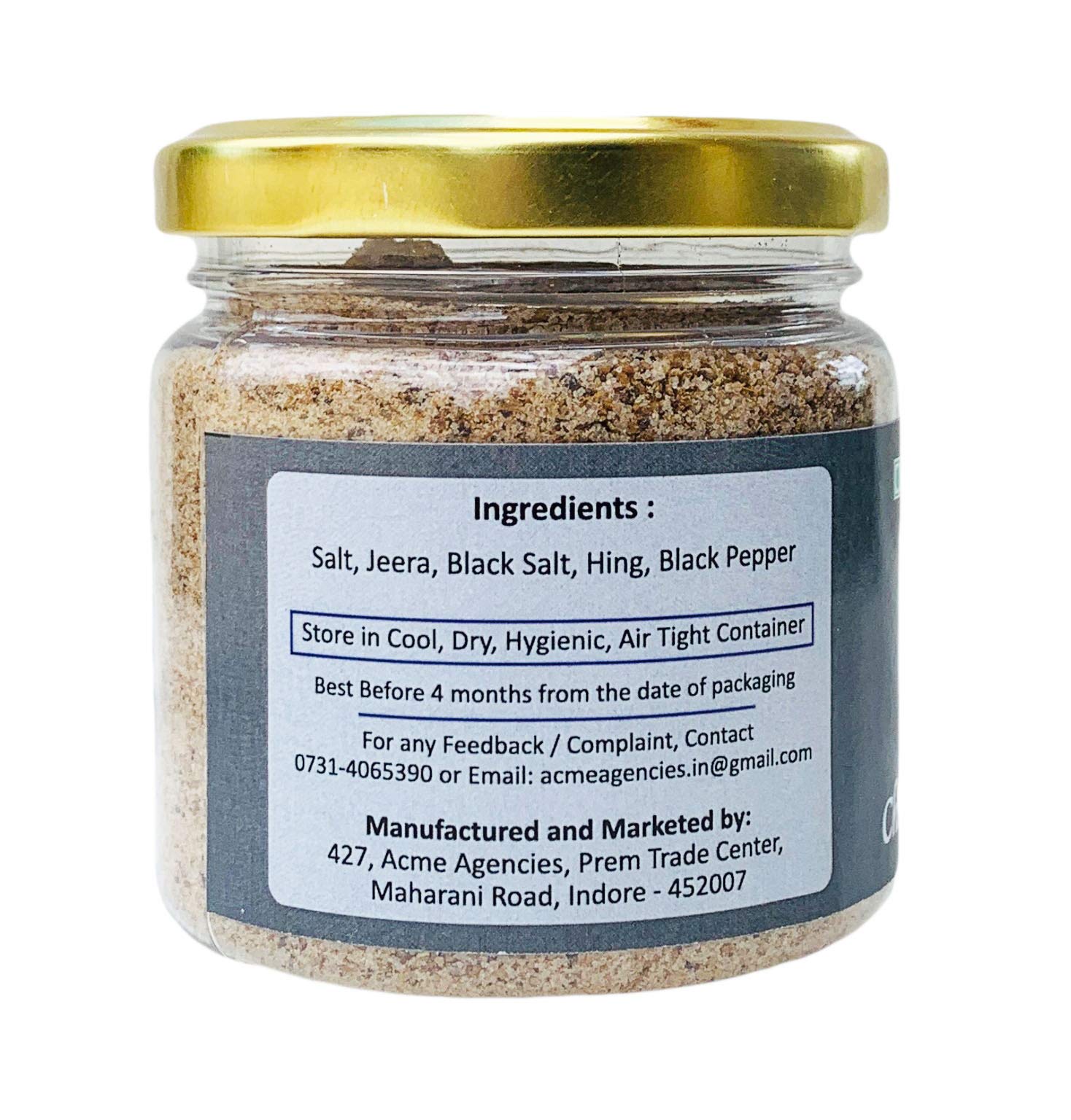 Jyoti Ben's Chaas (Buttermilk) Fruit Masala Powder 200g | Fresh & Natural | Ready to Sprinkle | No Artificial Colors or Flavors | Perfect for Smoothies, Yogurt & Traditional Indian Drinks
