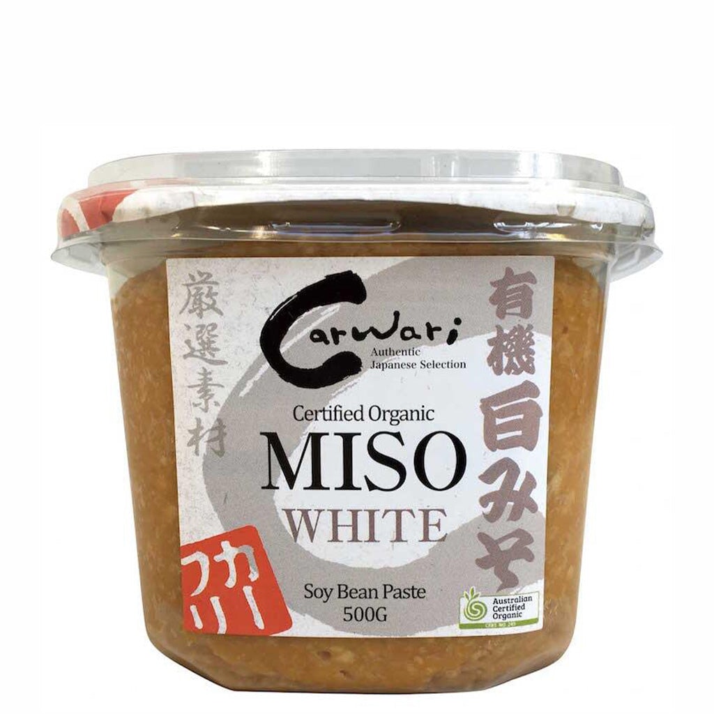 Organic White Miso Paste - Premium Japanese Soybean Seasoning for Soups, Marinades & Dressings | Vegan, Gluten-Free & Non-GMO | Perfect for Ramen, Stir-Fries & Dipping Sauces