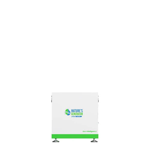 Natures Generator MyGrid 10K Whole Home Solar Battery Backup System - Portable Power Solution for Emergency, Camping & Off-Grid Living