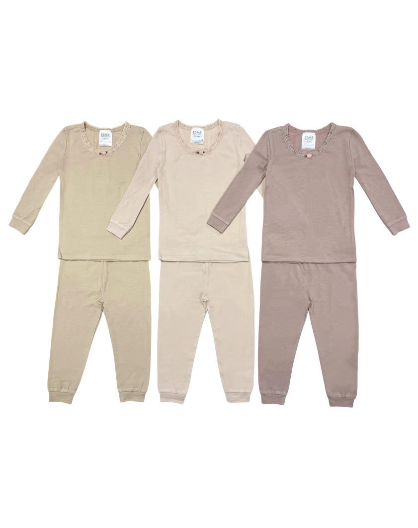 ESME EXCLUSIVE Women's Soft Cotton Pajama Set - Cozy Sleepwear for Women, Lounge Wear, Nightwear Outfit - Perfect for Relaxing at Home, Sleepovers & Spa Days