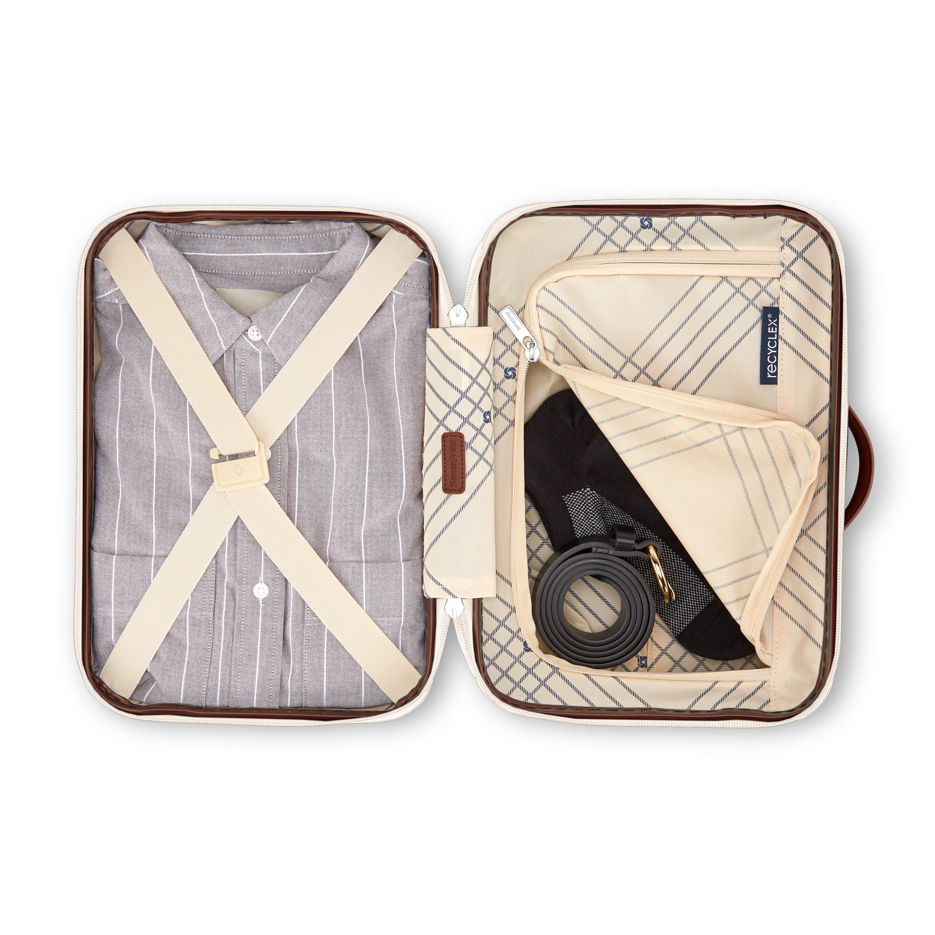 Samsonite Virtuosa Train Case - Durable Makeup Organizer for Travel & Professional Use | Compact Cosmetic Storage for On-the-Go Beauty Essentials
