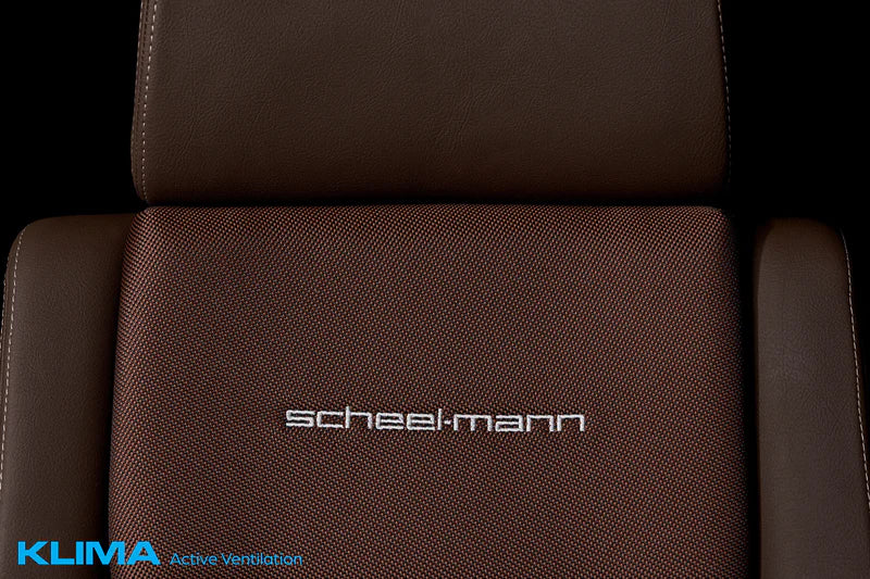 Scheel Mann Vario F XXL Climate Active Ventilation Seat - Premium Motorcycle Comfort for Long Rides & Hot Weather Adventures