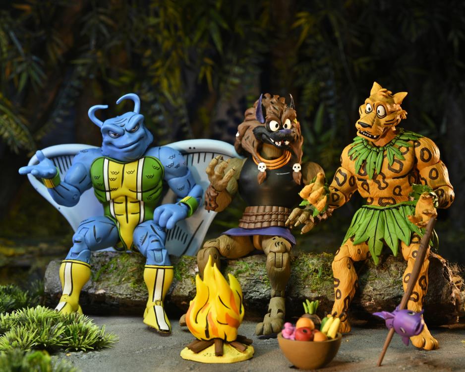 NECA Teenage Mutant Ninja Turtles Adventures Jagwar Action Figure - Collectible TMNT Toy for Fans & Display - Perfect for Play, Gifts, and Comic Book Collections