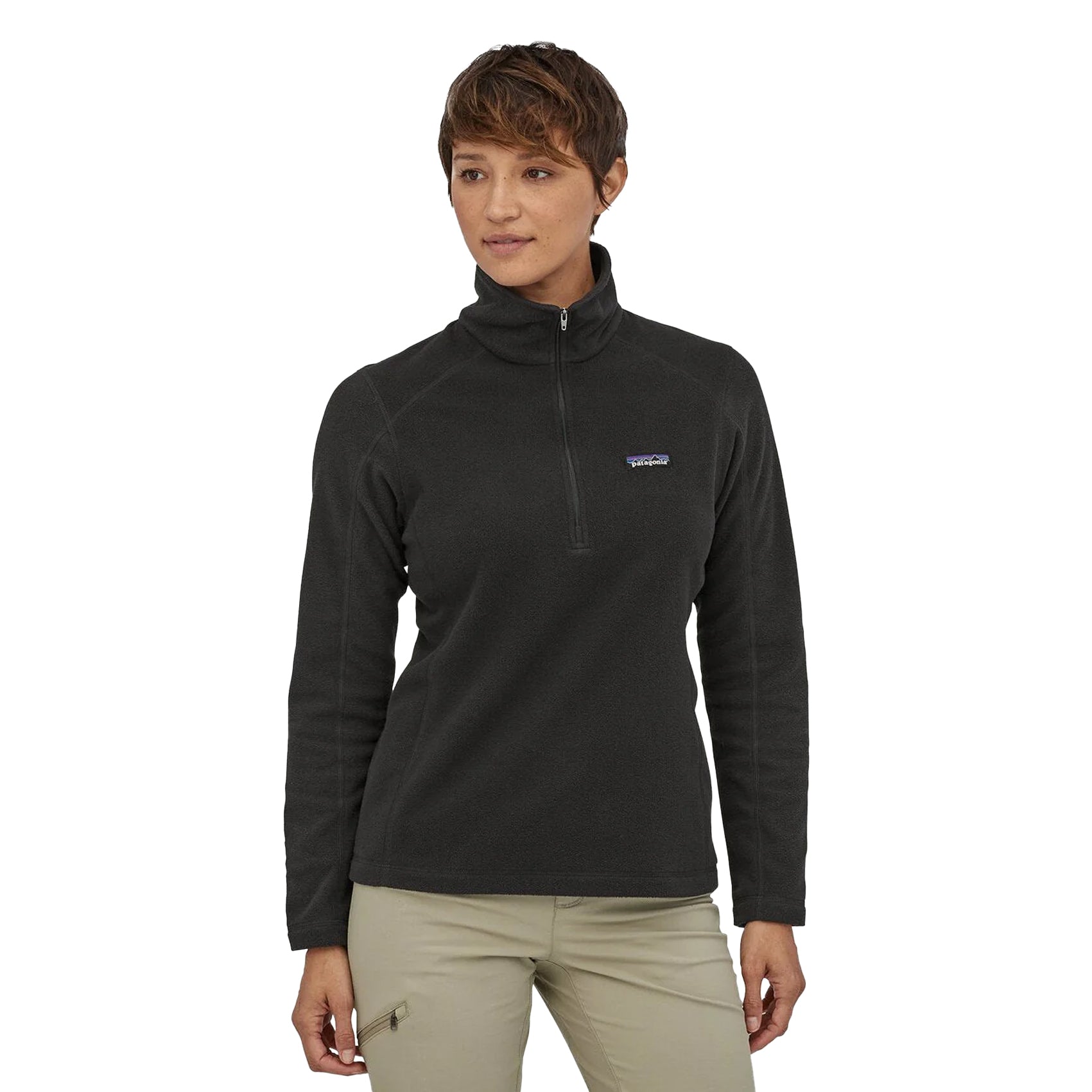 Patagonia Women's Micro D 1/4 Zip Fleece Pullover - Lightweight & Warm Midlayer for Hiking, Camping & Outdoor Adventures