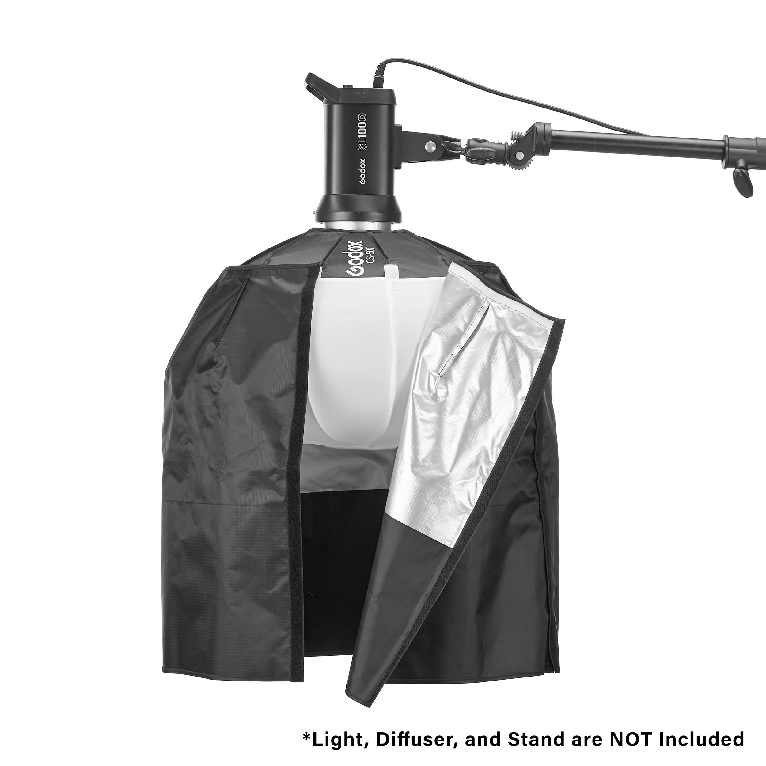 CS 50T S Reflective Light Control Skirt for CS 50T Lantern Diffuser - Enhance Lighting Effects for Photography & Studio Use