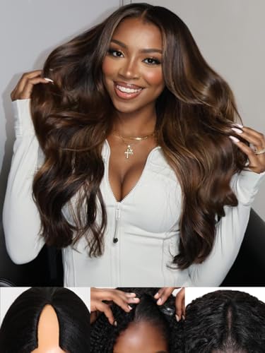 v part ombre brown body wave