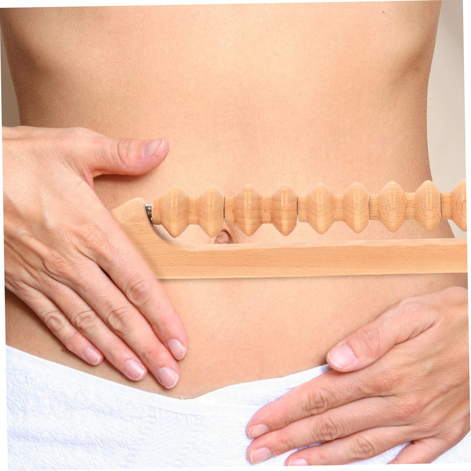 Healeved Wooden Massage Roller - Foot, Hand, Scalp, Leg & Body Massage Tool for Relaxation & Pain Relief - Perfect for Home, Spa & Gym Use
