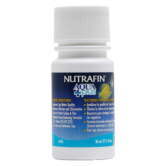 Nutrafin Aqua Plus Tap Water Conditioner for Aquariums - Removes Chlorine & Heavy Metals | Safe for Fish & Plants | Perfect for Freshwater & Saltwater Tanks