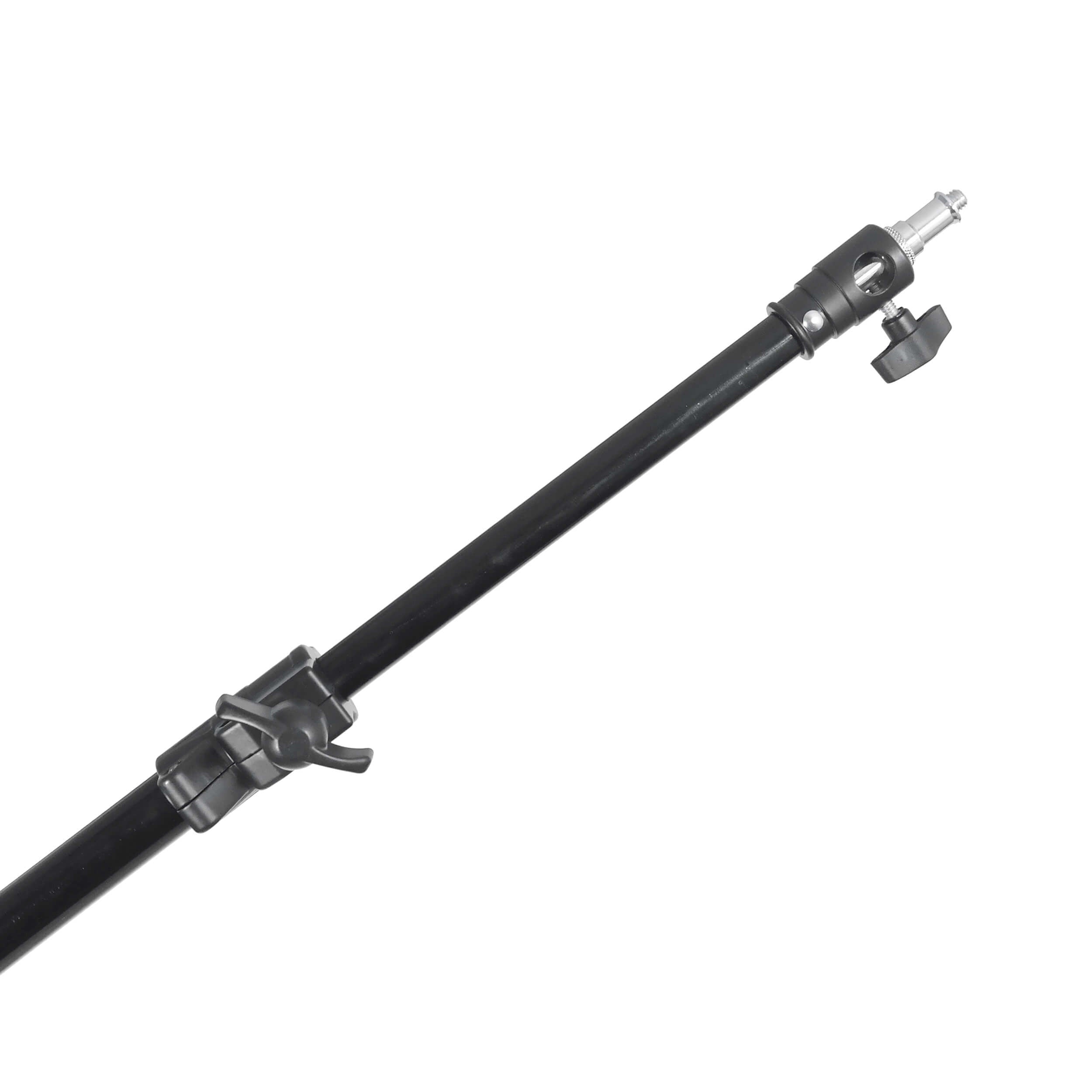 Adjustable Reclined Combi Boom Stand with Heavy-Duty Caster Wheels - Perfect for Studio Recording, Podcasting & Live Performances