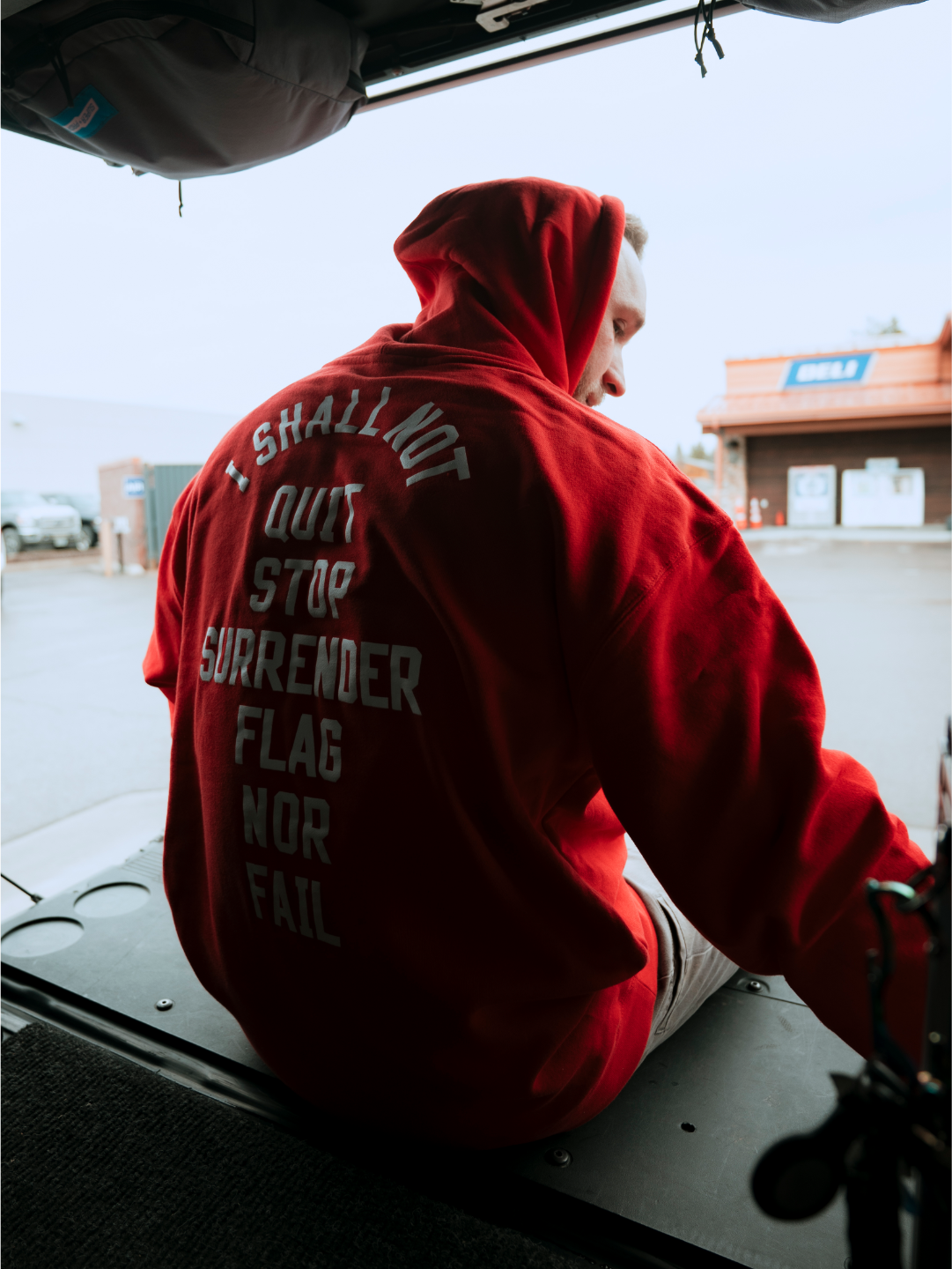 ANTHEM HOODIE - Premium Red Pullover Hoodie for Men & Women | Cozy Casual Wear for Gym, Street Fashion & Outdoor Activities