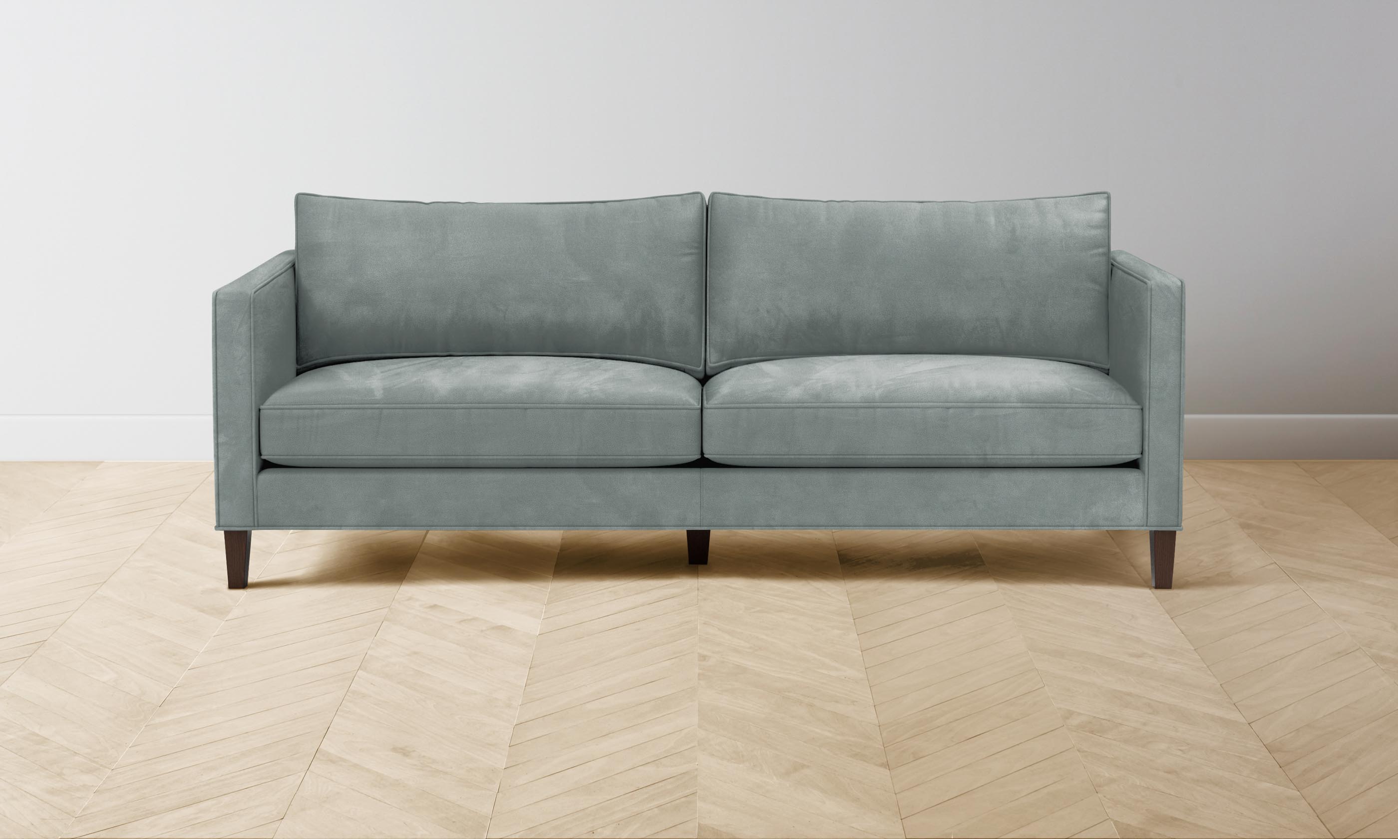 Premium Crosby Sofa - Genuine Nubuck Leather Upholstery, Modern Comfort for Living Room & Lounge - Perfect for Family Gatherings & Relaxation