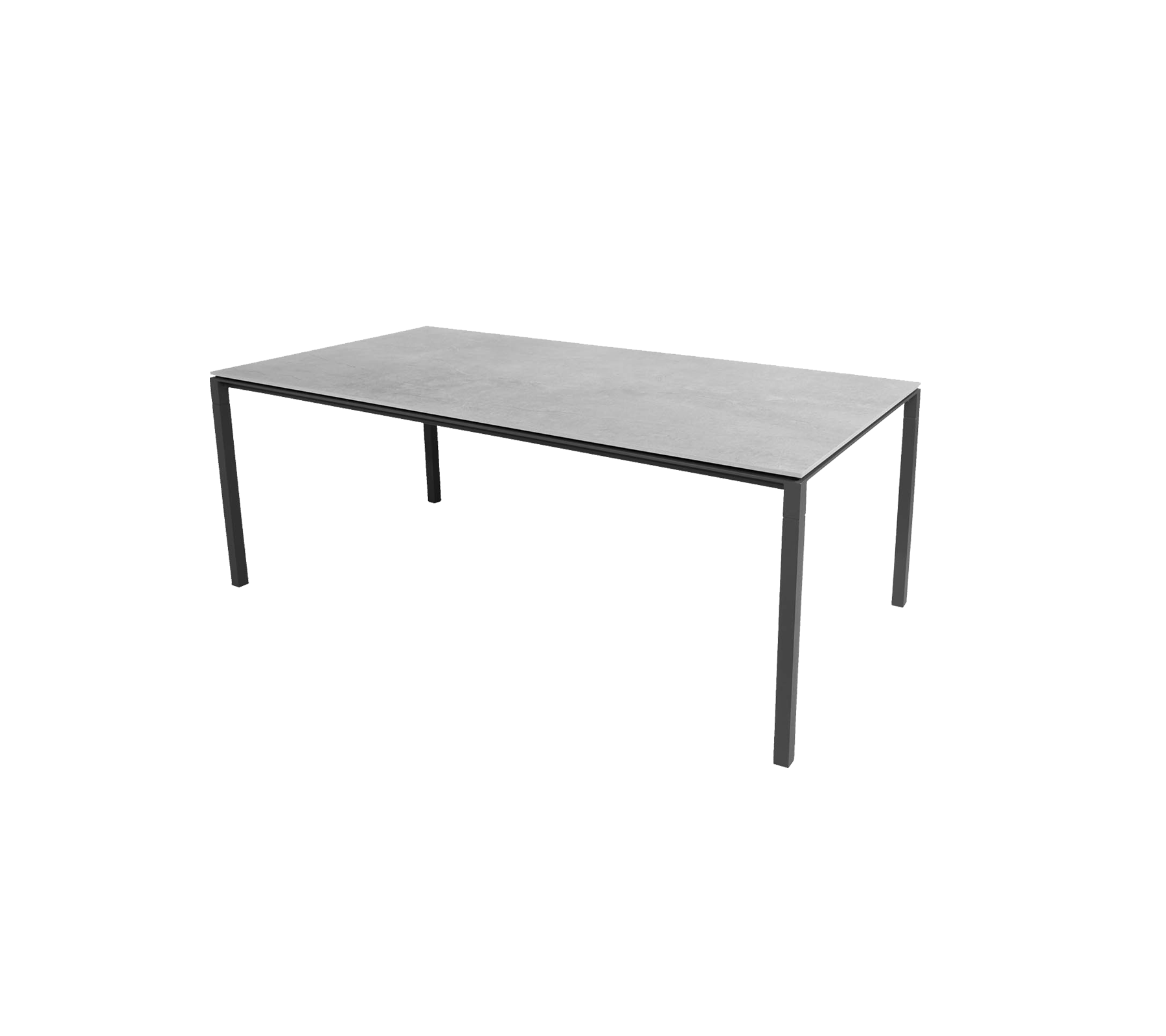 Solid Wood Dining Table 200x100 cm - Modern Farmhouse Style for Kitchen & Dining Room - Perfect for Family Gatherings & Dinner Parties