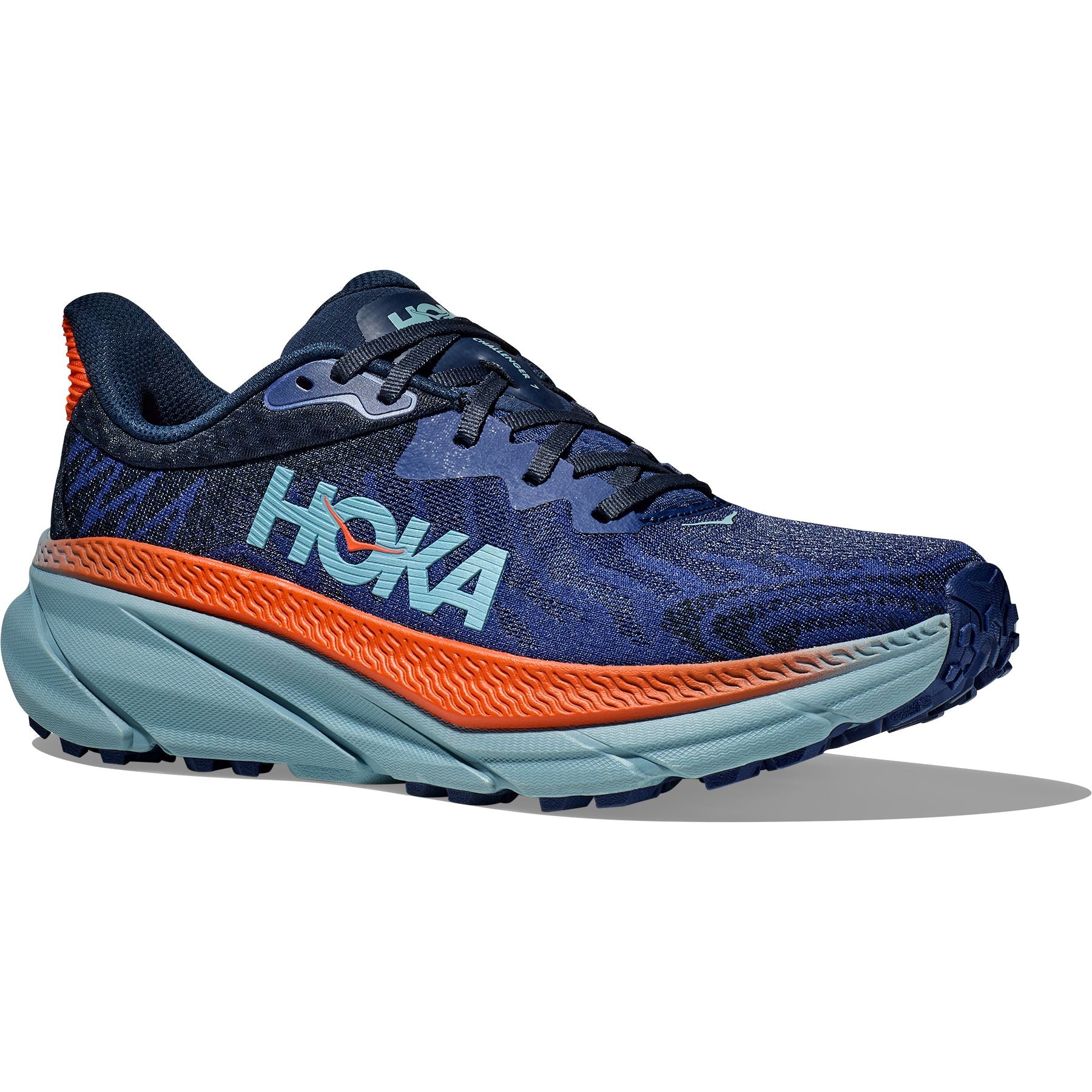 HOKA Challenger ATR 7 Men's Trail Running Shoes - Medium & Wide Width - Lightweight Cushioned for Hiking & Outdoor Adventures - Final Sale