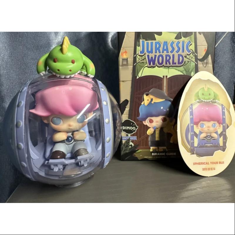 DIMOO Jurassic World Series Spherical Tour Bus - Collectible Toy for Kids & Adults, Perfect for Display & Play - Great Gift for Dinosaur Lovers & Movie Fans