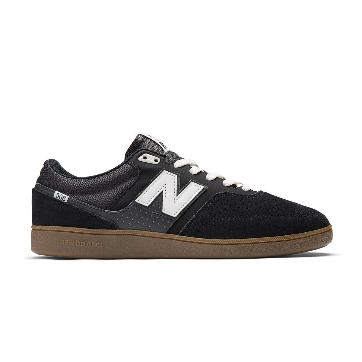 Brandon Westgate Numeric 508 Skateboard Shoes - Black & White High-Top Sneakers for Street Skating & Casual Wear
