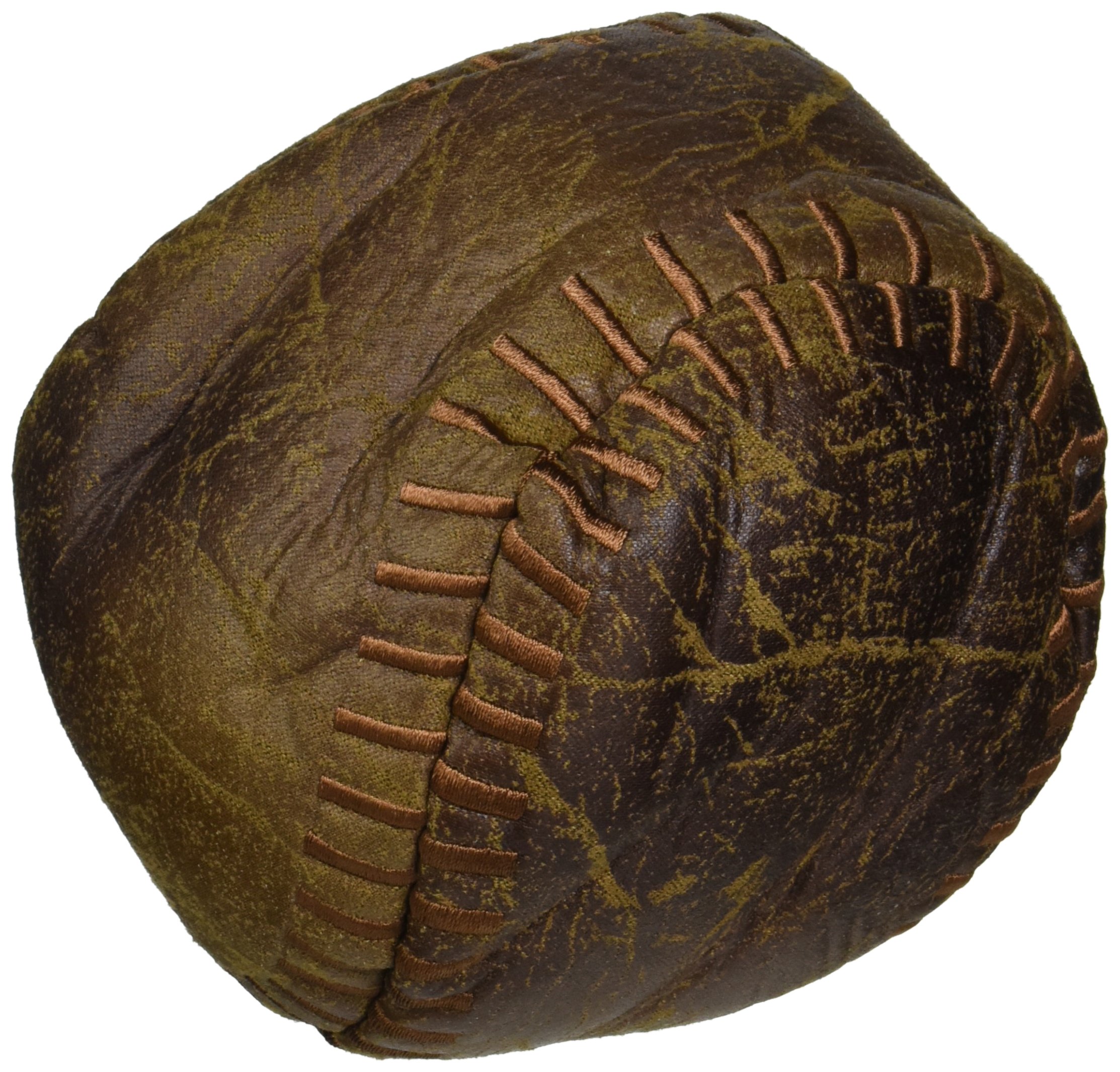 LIXIT Vintage Softball Dog Toy - Medium Size, Durable Chew Toy for Dogs, Interactive Fetch Toy for Playtime & Training - Perfect for Backyard, Park & Indoor Play