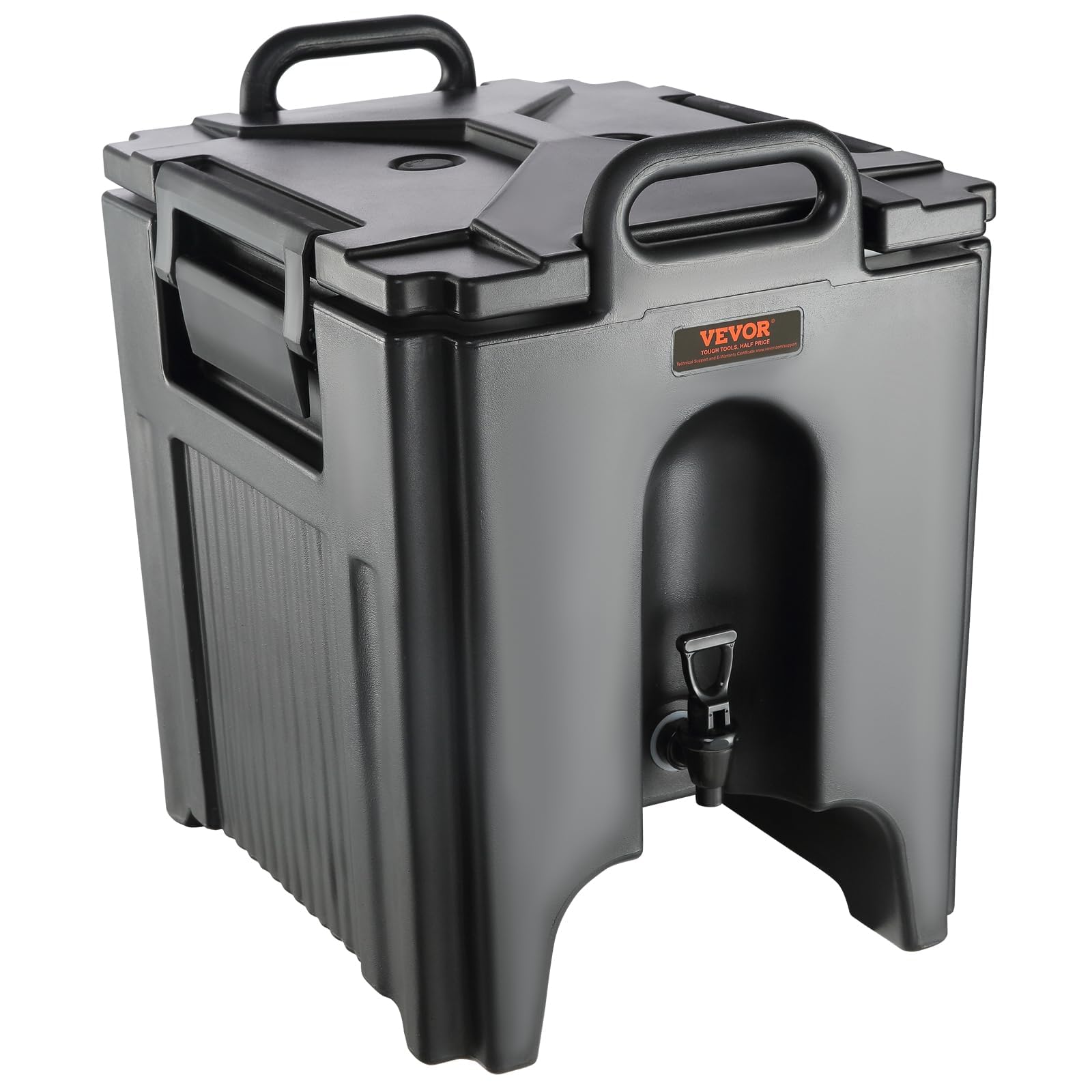 VEVOR 10 Gallon Insulated Beverage Dispenser - Food Grade Hot & Cold Drink Server with 1.18