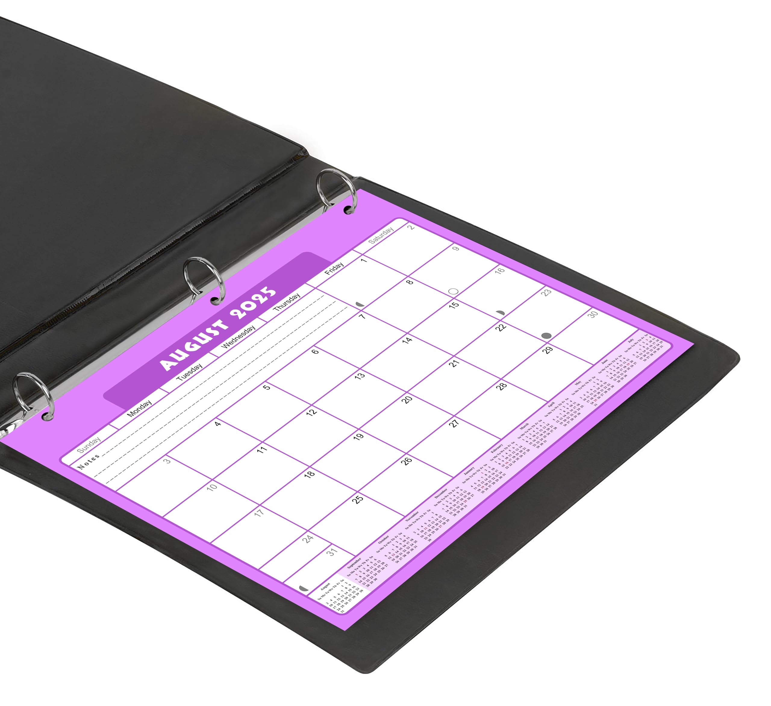 2025-2026 Student Planner | 12-Month Academic Calendar for College & High School | 3-Ring Binder, Desk & Wall Organizer | School & Office Supplies | Perfect for Homework Tracking & Exam Scheduling | Made in USA
