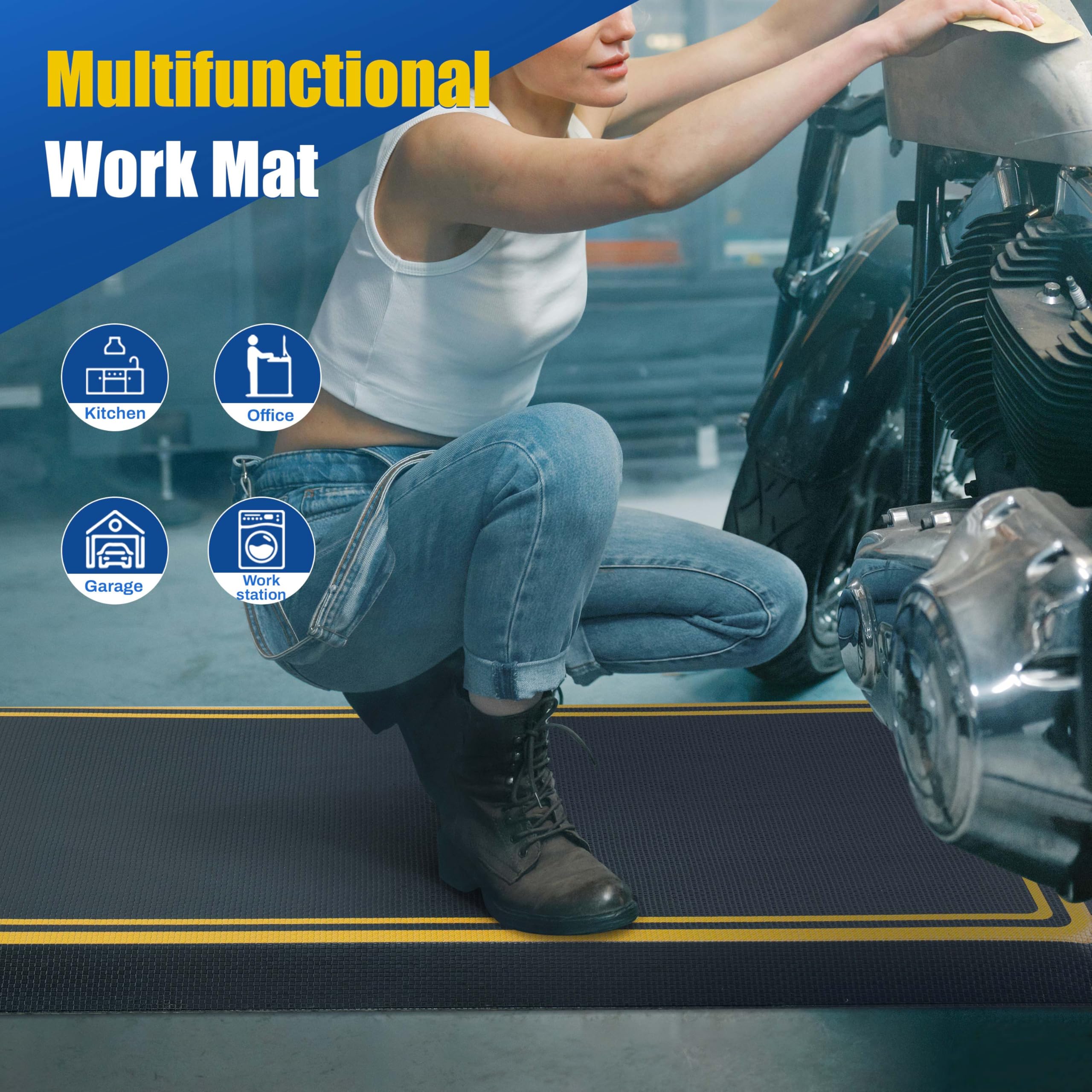 FEATOL Anti-Fatigue Standing Mat for Work - 20