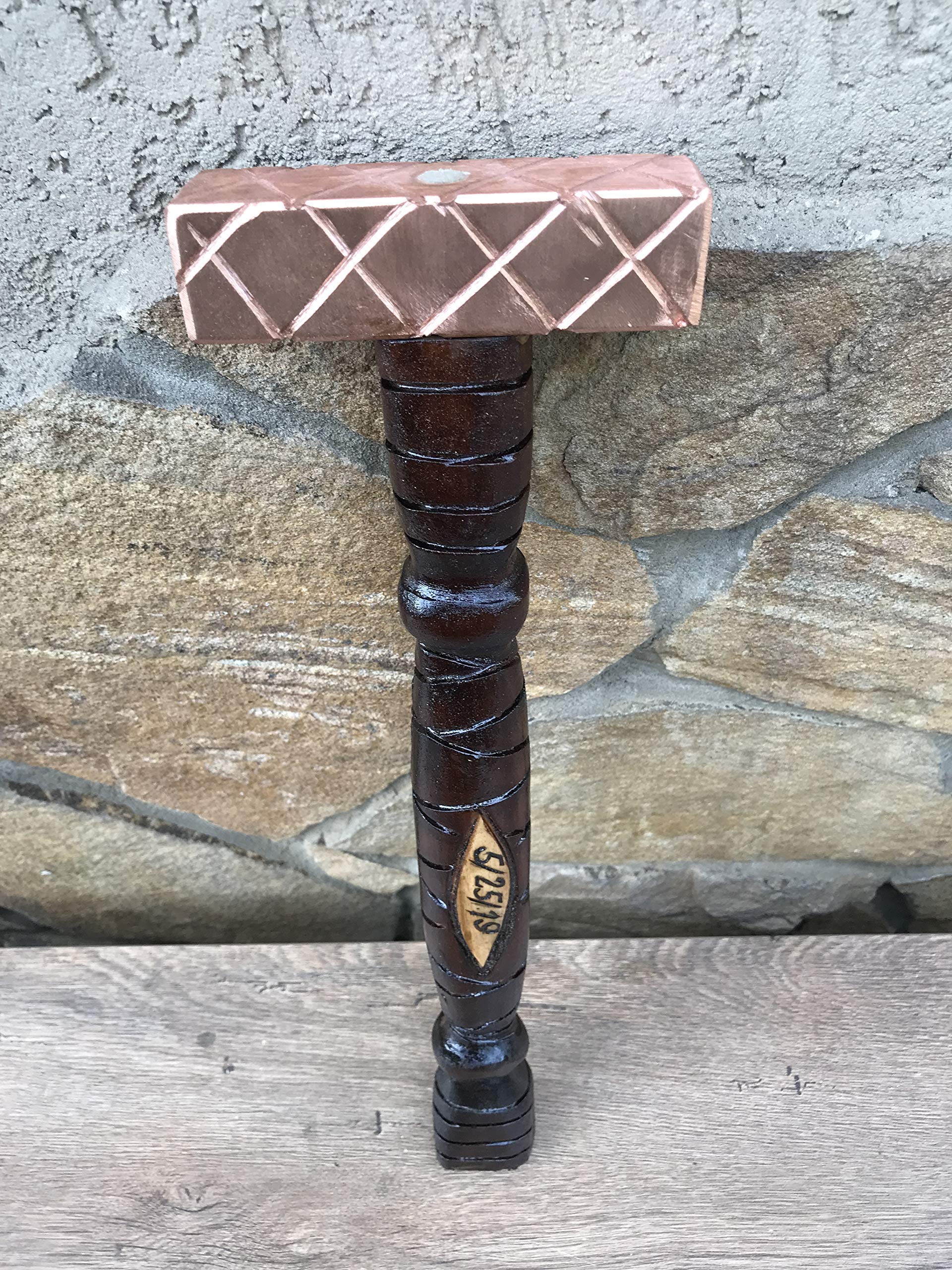 Premium Copper Hammer - Unique 7th Anniversary Gift for Men, Handcrafted Copper Keepsake, Thoughtful Present for Husband - Perfect for DIY Projects, Home Decor & Special Occasions