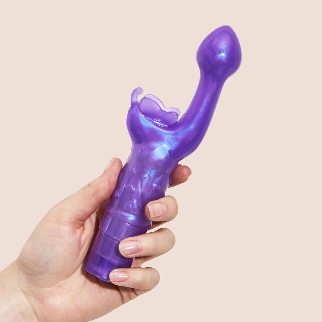 Butterfly Kiss® 9-Function Platinum Edition Vibrator - 9 Vibration, Pulsation & Escalation Modes for Women's Pleasure | Perfect for Solo Play & Couples Intimacy