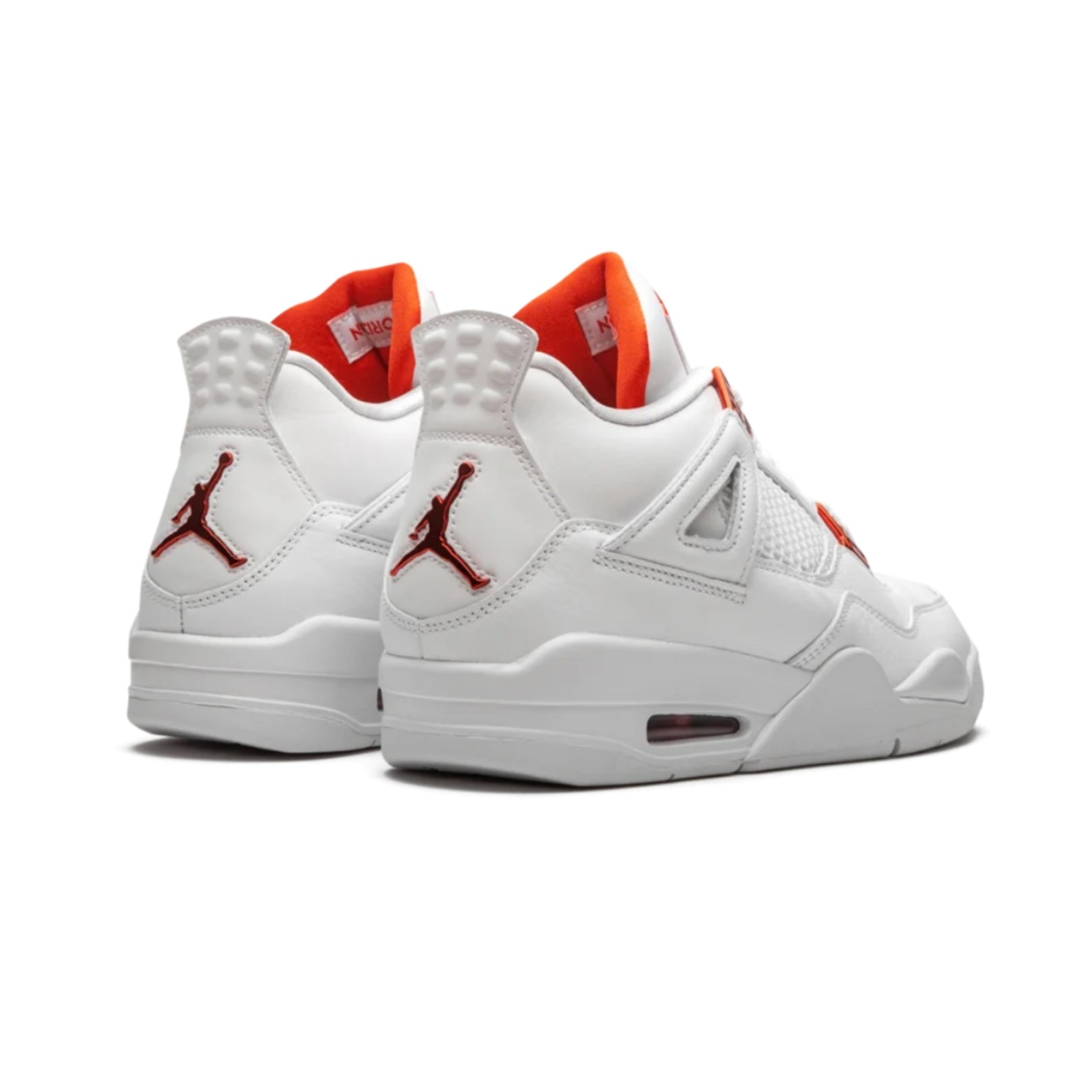 Air Jordan 4 Retro Metallic Orange Sneakers - Men's Basketball Shoes for Streetwear & Casual Style - Perfect for Sports, Gym & Everyday Fashion