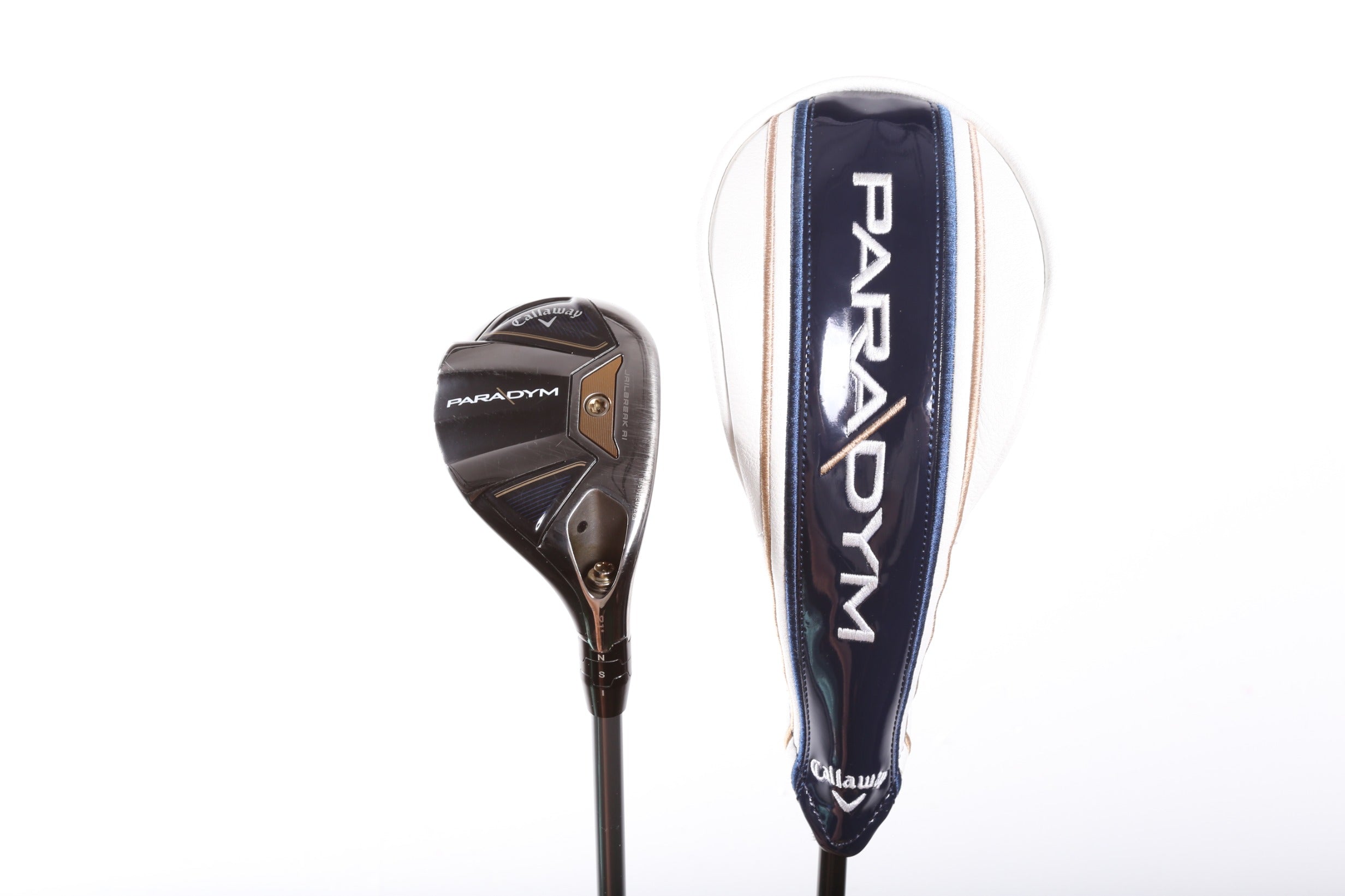 Used Callaway Paradym 4H Hybrid Golf Club - Right Handed, 21° Loft, Stiff Flex - Perfect for Mid-Handicap Players on Fairways & Rough