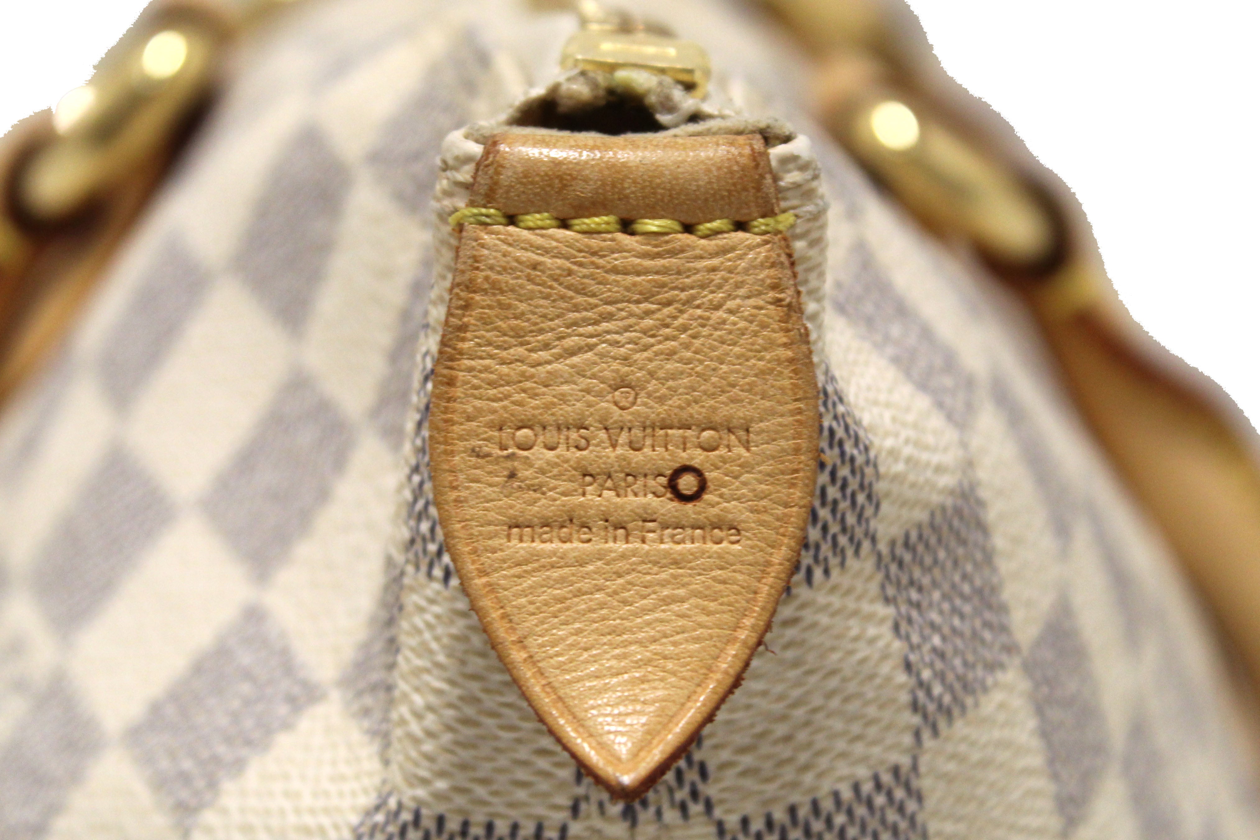 Authentic Louis Vuitton Damier Azur Saleya GM Shoulder Bag for Women - Luxury Designer Tote Handbag with Spacious Interior - Perfect for Work, Travel & Everyday Use