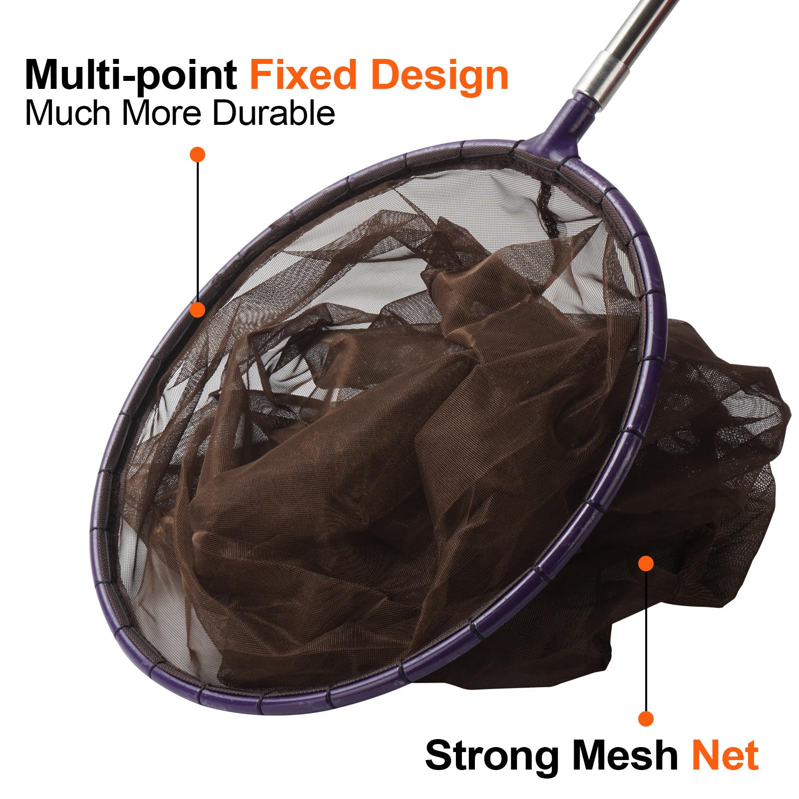**Telescopic Snake Catcher Net - Adjustable Reptile Grabber for Safe Rattle Snake Removal & Relocation | Perfect for Pest Control & Wildlife Rescue**