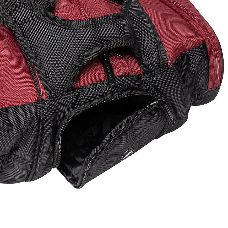 Dunlop CX Performance 12 Pack Tennis Racquet Bag - Red & Black for Tennis Players | Perfect for Tournaments, Practice & Gear Storage