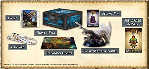 Monster Hunter 4 Ultimate Collector's Edition - Nintendo 3DS Game | Limited Edition with Exclusive Content | Perfect for Action RPG Fans and Collectors | Great for Travel and Gaming On-The-Go