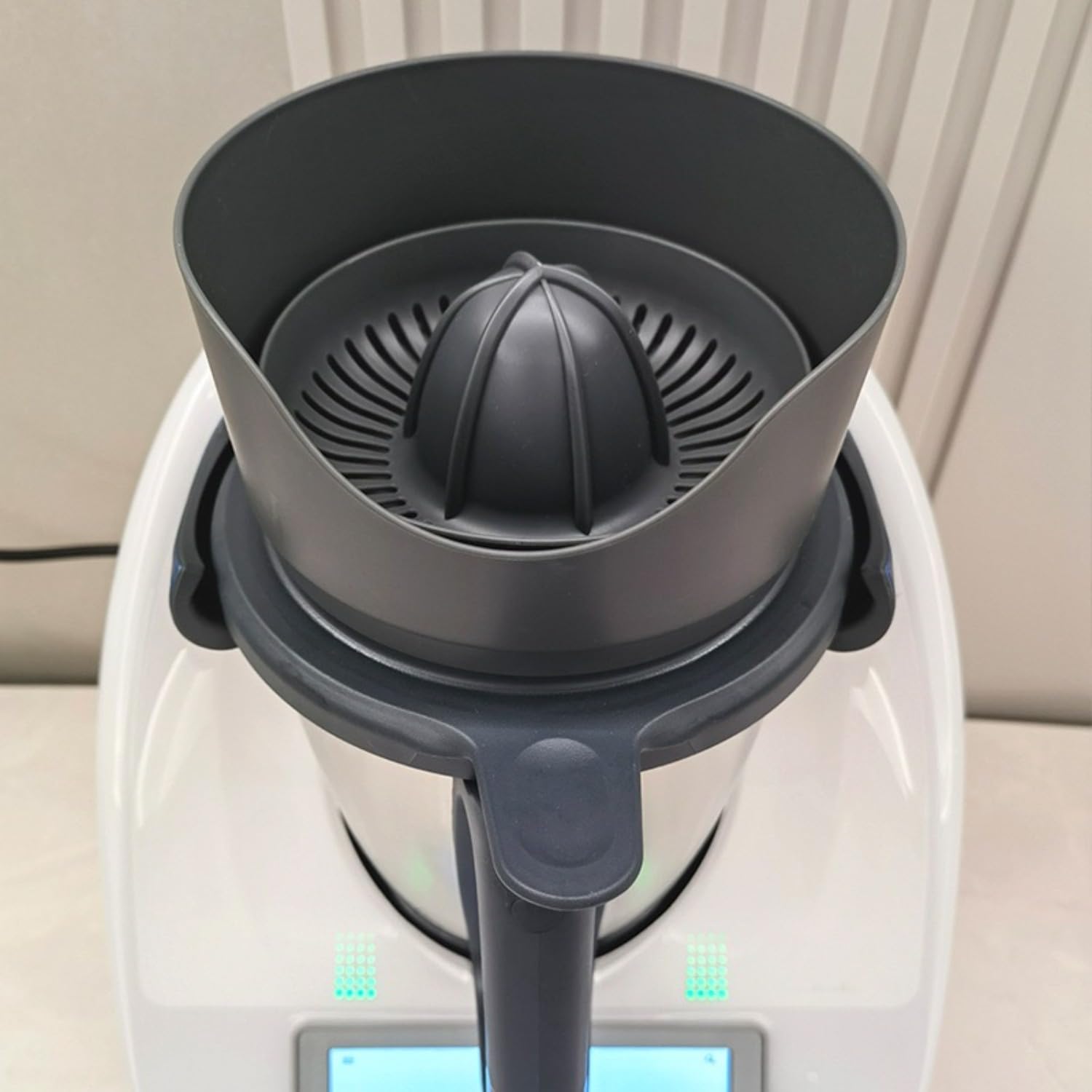 Rotary Orange Juicer for Thermomix TM5/TM6/TM31 - Citrus Press Extractor with Pulp Separation - Compatible with Thermomix Accessories - Perfect for Fresh Juice, Cocktails, and Healthy Drinks at Home