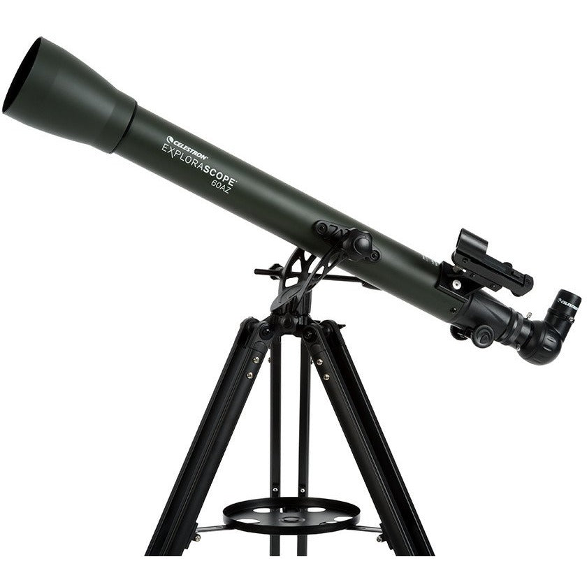 National Park Foundation ExploraScope 60AZ Telescope - Portable Refractor Telescope for Beginners, Kids & Adults - Perfect for Stargazing, Bird Watching & Outdoor Adventures