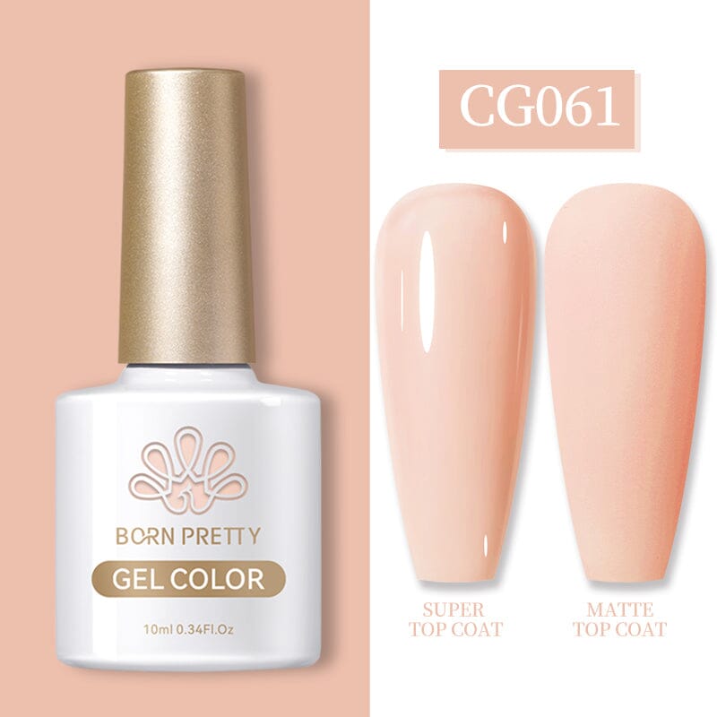 Macaron Colors Gel Nail Polish Set - 10ml Bottle for Long-Lasting Manicures & Pedicures | Perfect for Salon, Home Use & Nail Art Designs
