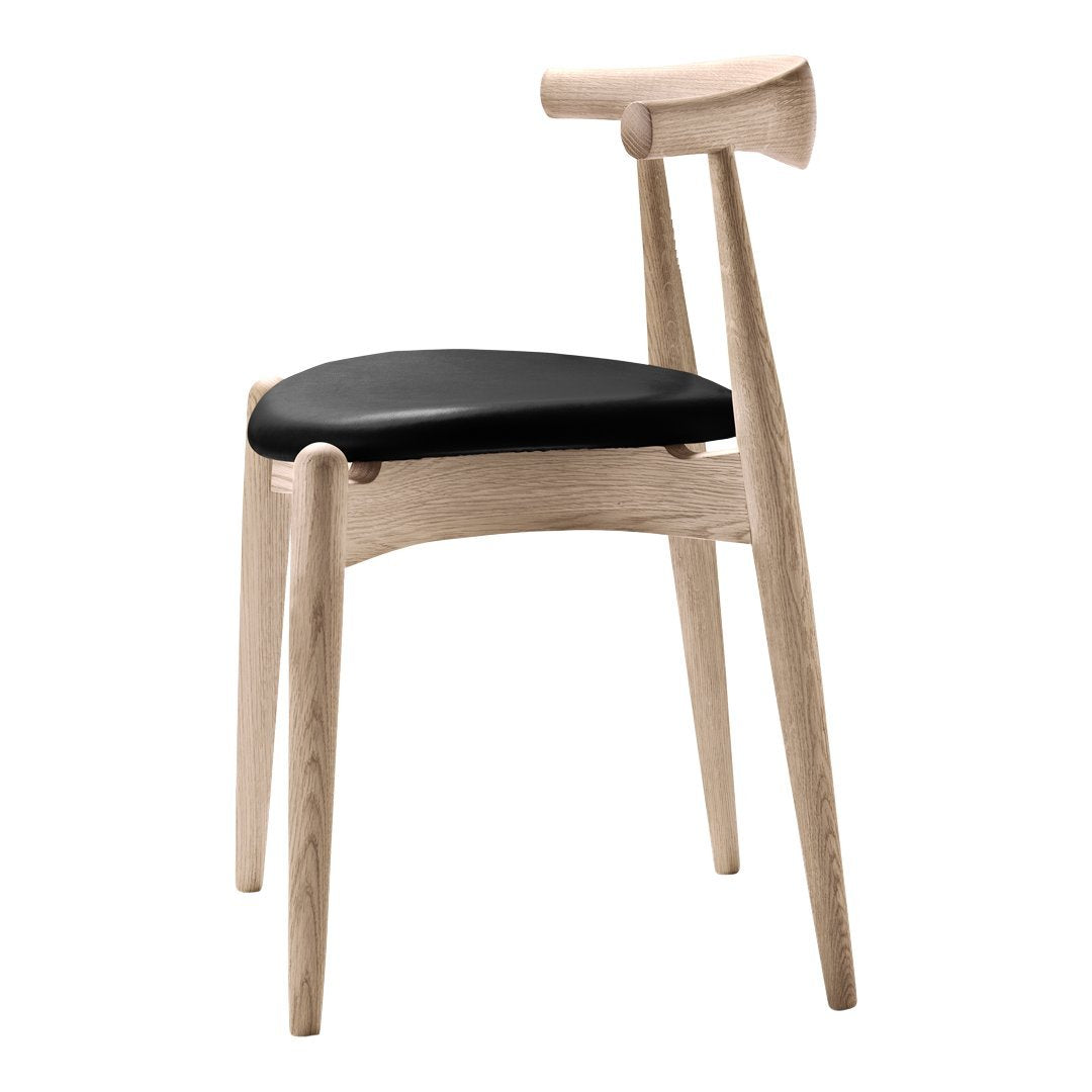 CH20 Elbow Chair - Solid Wood Modern Accent Chair for Living Room, Bedroom, or Office - Comfortable & Stylish Seating for Relaxing, Reading, or Working