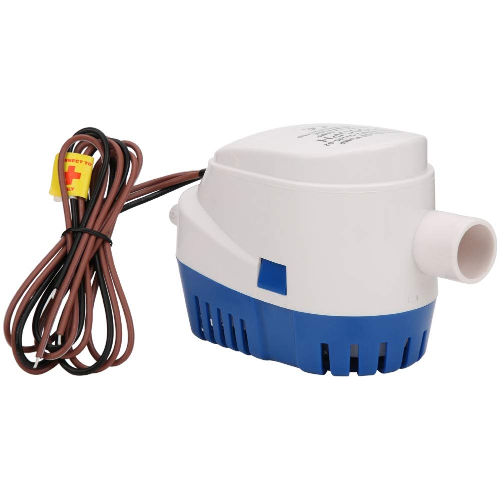 SPYMINNPOO 24V Electric Water Removal Pump - Automatic Mini Sewage Drain Pump for Pond, Garden, Pool, Yacht, Diving | Portable Water Transfer Pump for Outdoor & Marine Use