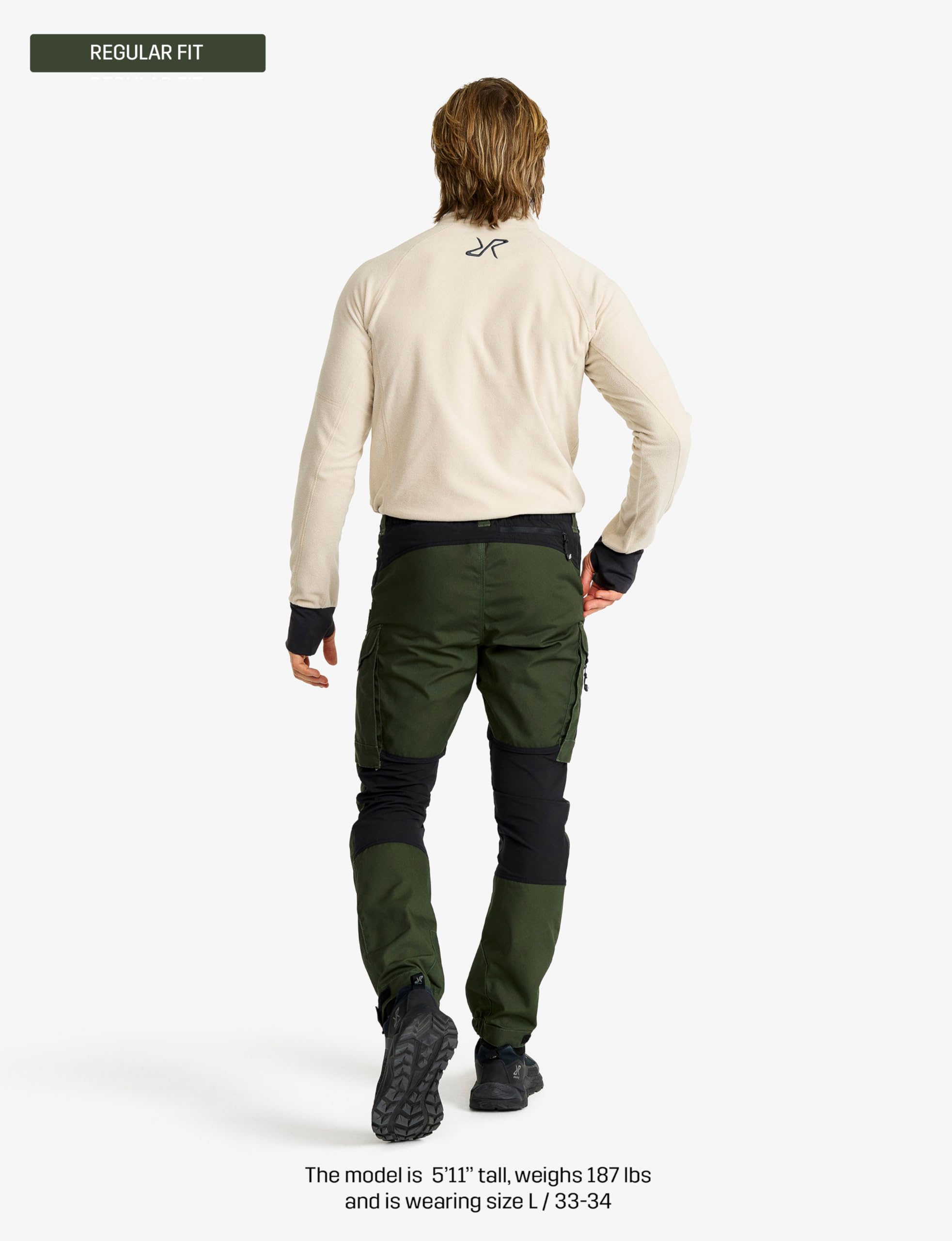 RevolutionRace Men's GP Pants - Durable Outdoor Hiking Pants for Men, Water-Resistant & Lightweight Trekking Trousers - Perfect for Hiking, Camping, and Mountain Climbing Adventures