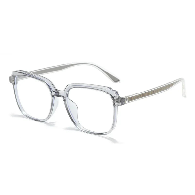 Aror Women's Full Rim Square Thick TR90 Alloy Eyeglasses Frame 45116 - Lightweight & Durable for Work, Reading & Fashion