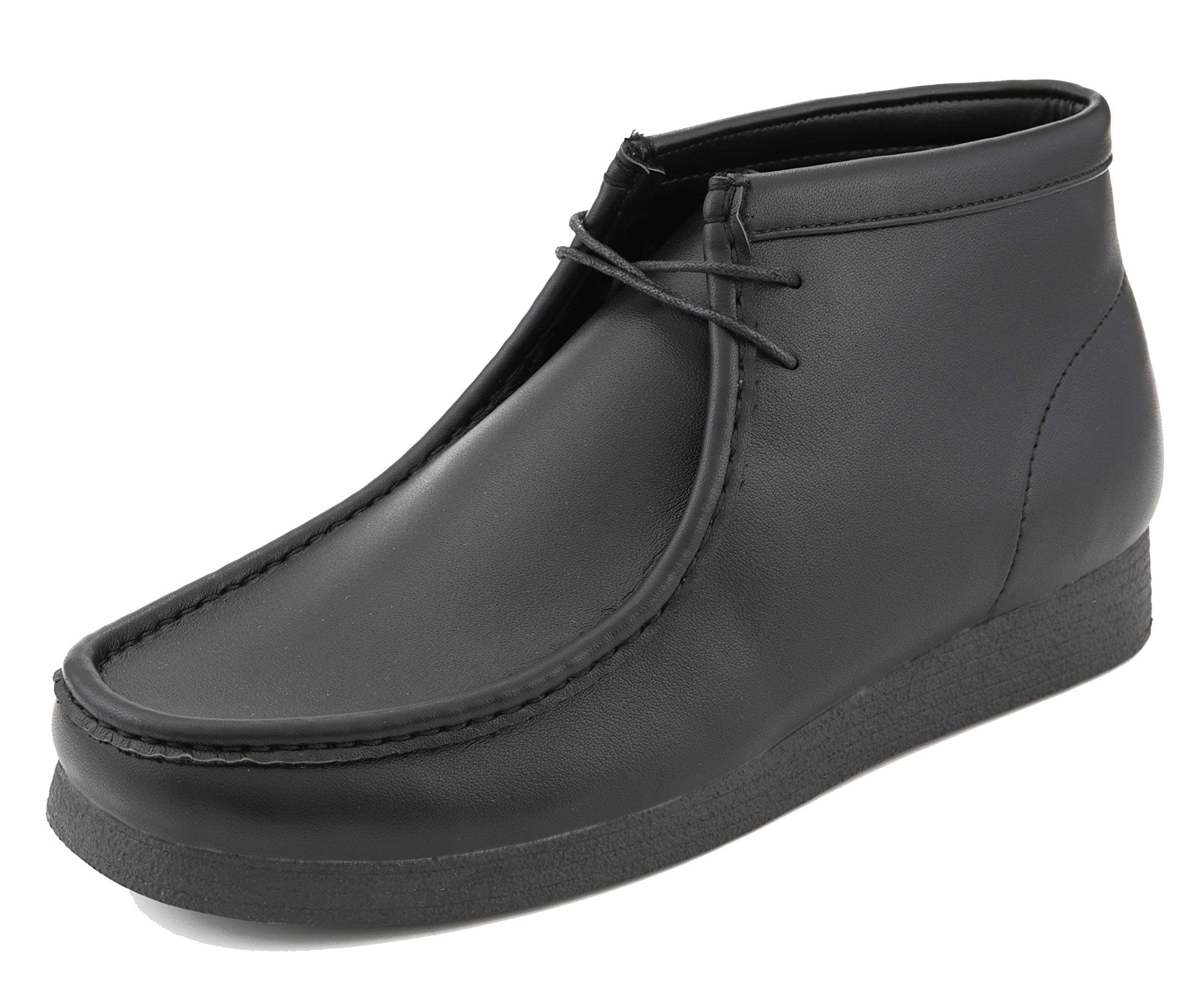 Amali Jason2 Men's Chukka Boots - High-Top Casual Desert Boots with Manmade Suede & Crepe Rubber Sole | Perfect for Outdoor Adventures, Work & Everyday Wear