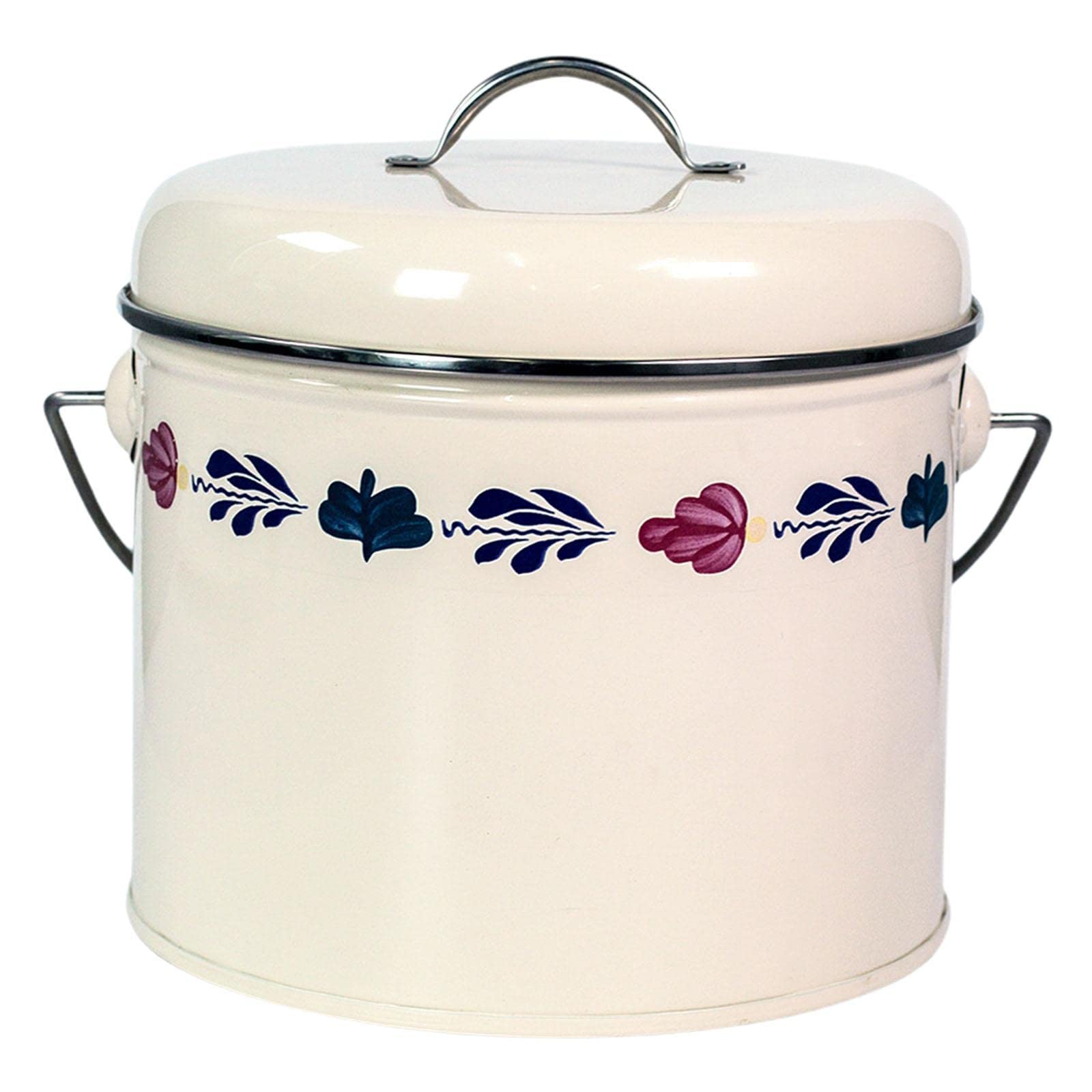 EUPEFIST Farmhouse Style Laundry Powder Storage Bucket with Airtight Lid - Multifunctional Organizer for Detergent, Pet Food & Household Items | Perfect for Laundry Room, Kitchen & Pantry Organization