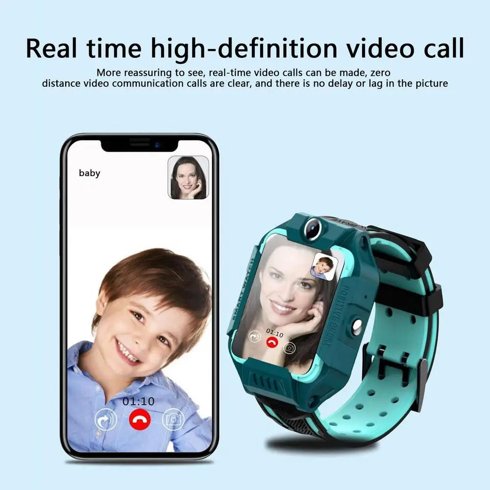 Waterproof Kids Smartwatch for Boys - Digital Fitness Tracker with GPS, Games & Sleep Monitor - Perfect for Outdoor Play, Sports & School Activities