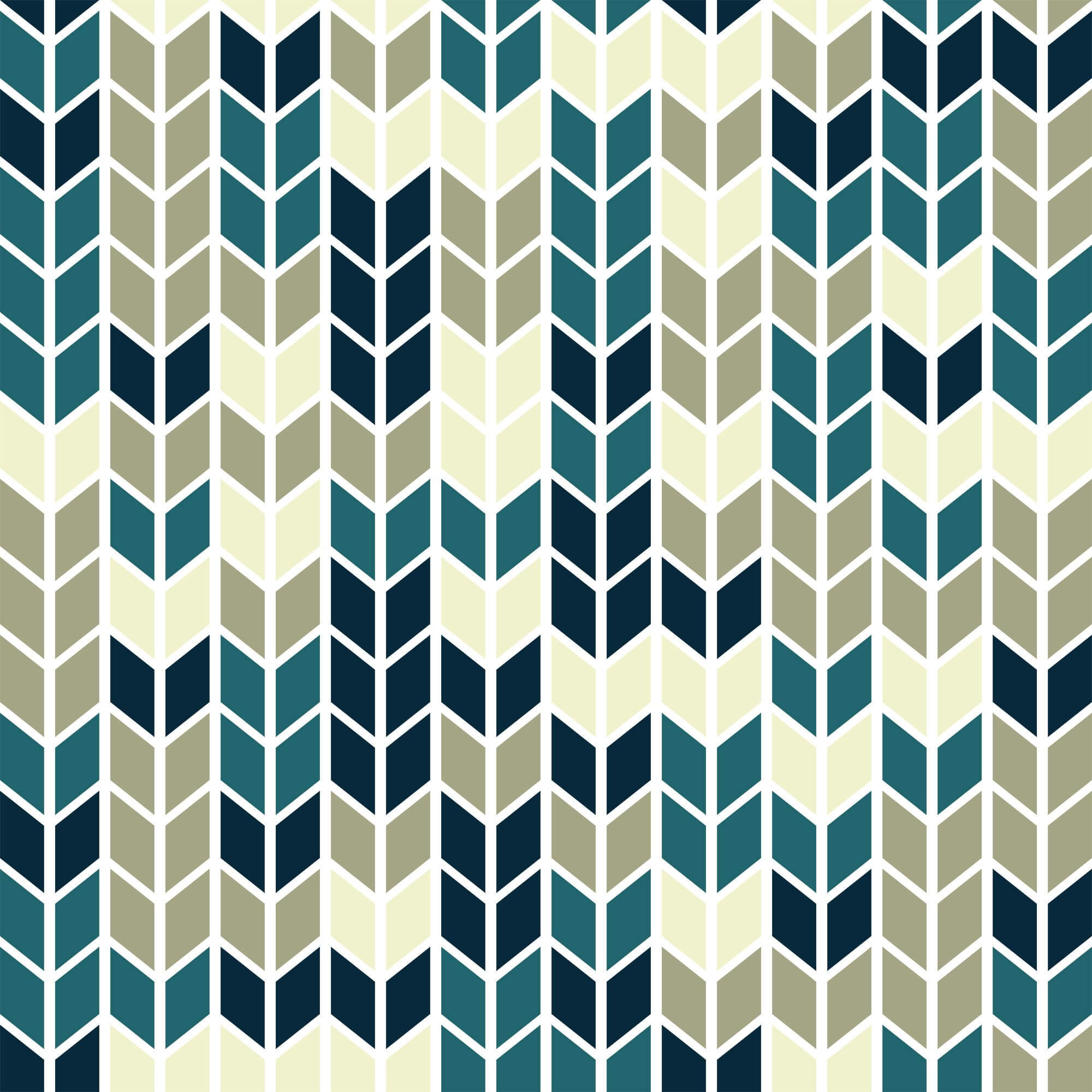 Blue and Beige Diamond Geometric Peel and Stick Removable Wallpaper - Self-Adhesive Decorative Wall Covering for Bedroom, Living Room, and Office Decor