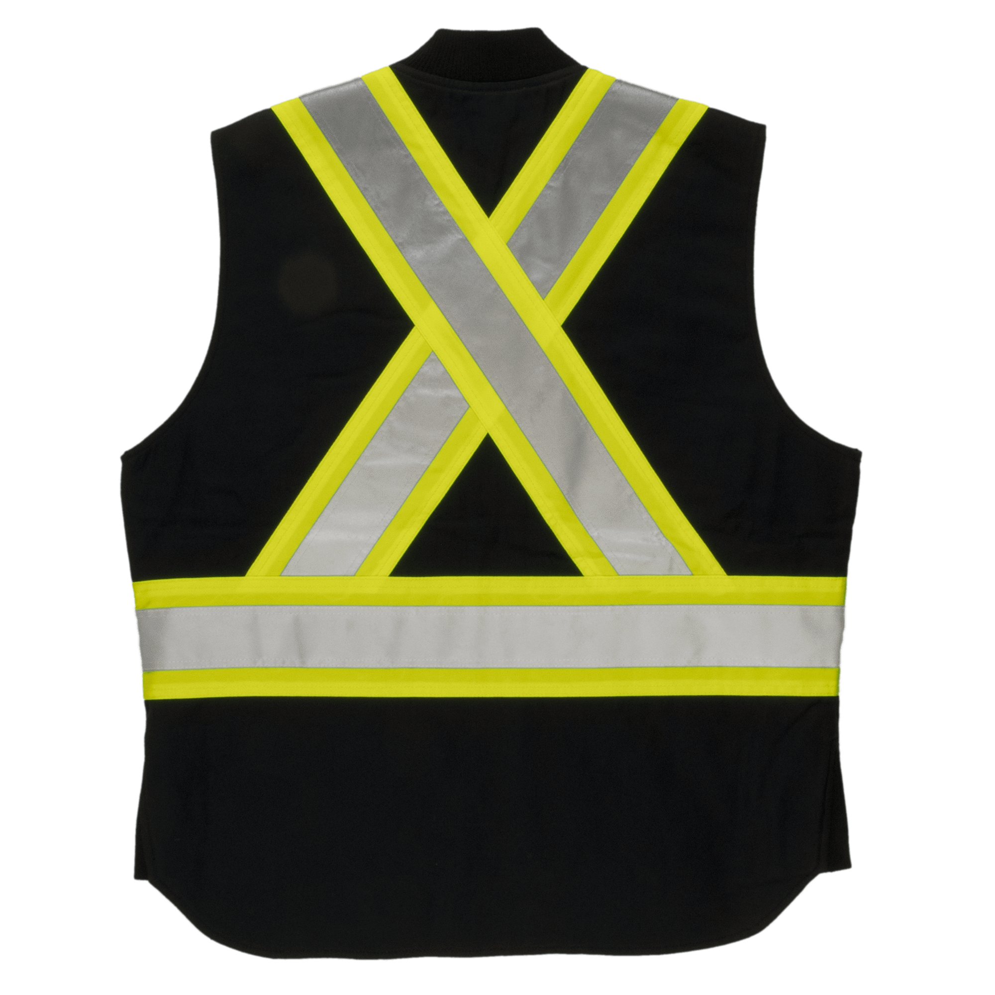 Tough Duck SV06 High Visibility Safety Vest - Reflective Work Vest for Construction, Road Work & Outdoor Activities