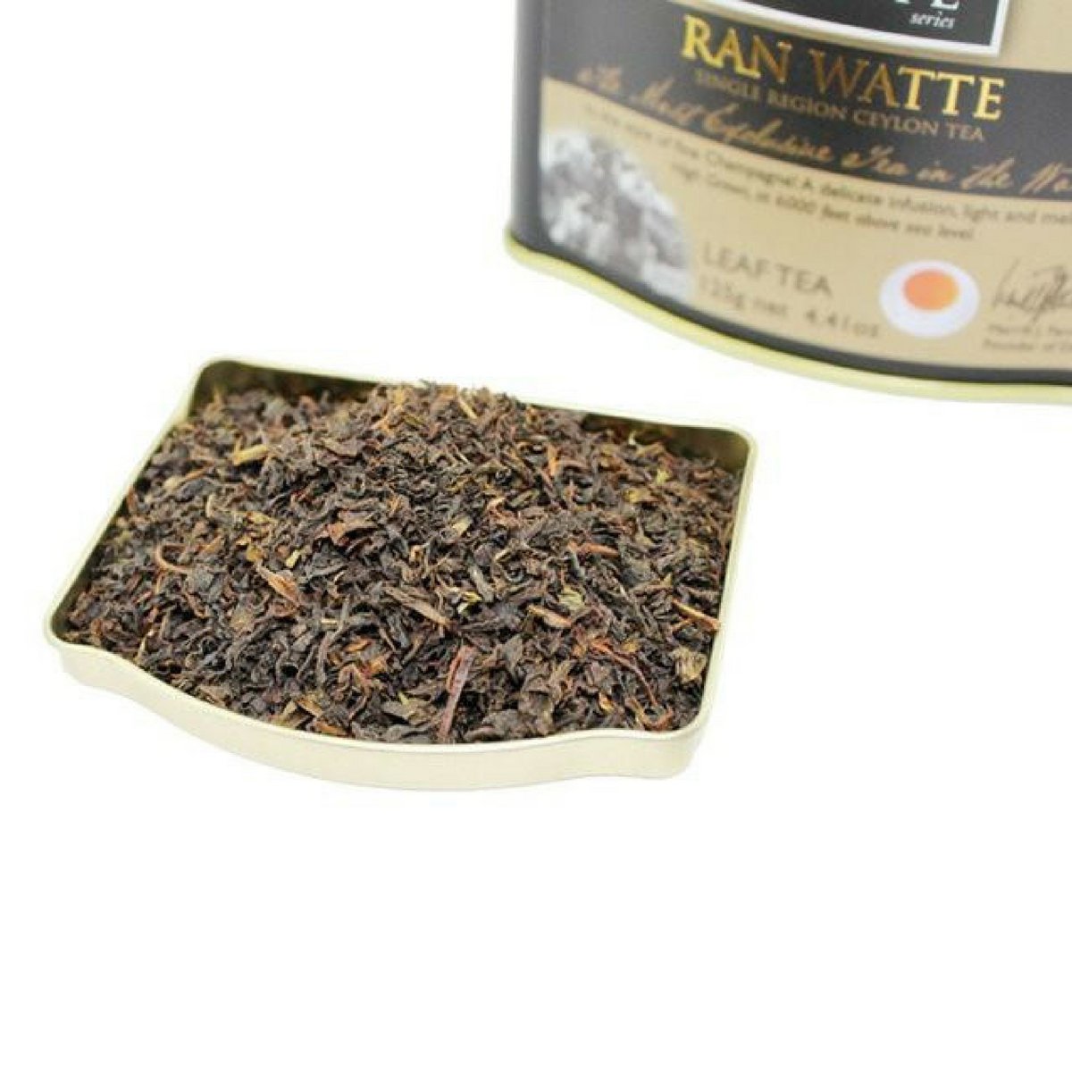 Premium Dilmah Ran Watte Single Region Pure Ceylon Loose Leaf Black Tea - 125g (4.41oz) Tin Caddy x 3 Pack - Perfect for Afternoon Tea, Gifts & Tea Ceremonies