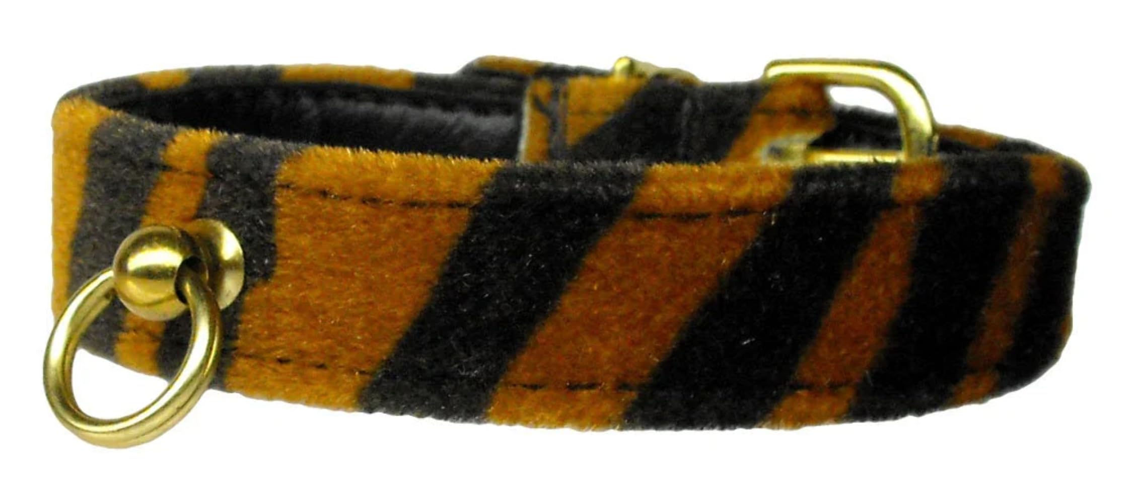 Zebra Print Dog Collar for Small & Large Dogs - Adjustable Pet Collar with Durable Nylon - Perfect for Walking, Training & Outdoor Adventures