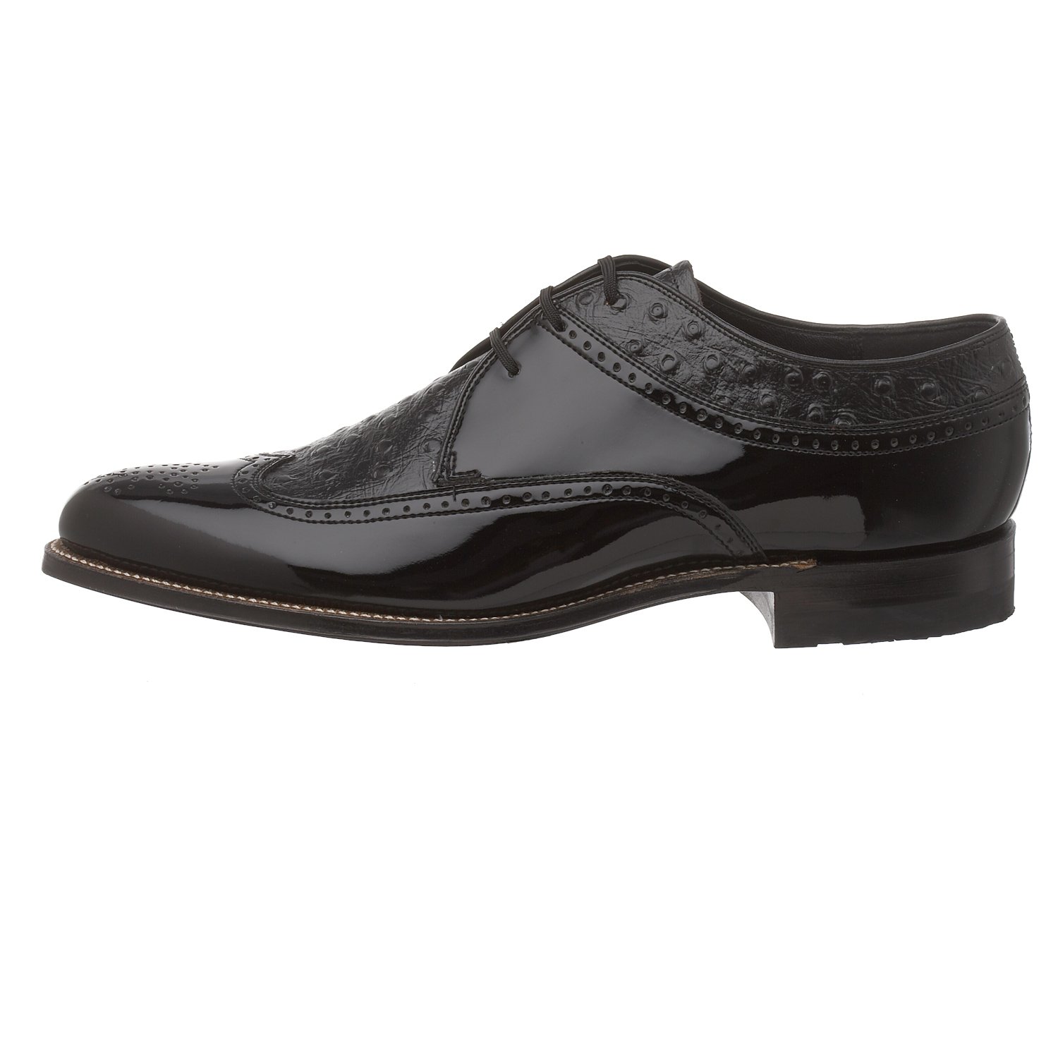 STACY ADAMS Men's Wingtip Dress Shoes - Classic Oxford Style for Business & Formal Occasions - Comfortable Leather Dress Shoes for Work, Weddings & Professional Events