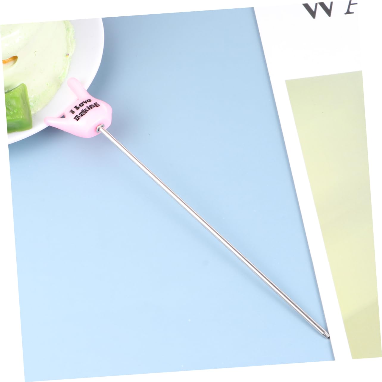 Premium Stainless Steel Cake Tester - Professional Baking Tool for Cakes, Breads & Muffins | Needle Probe for Perfect Doneness | Ideal for Home Bakers & Professional Chefs | Perfect for Birthday Cakes, Cupcakes & Pastry Testing