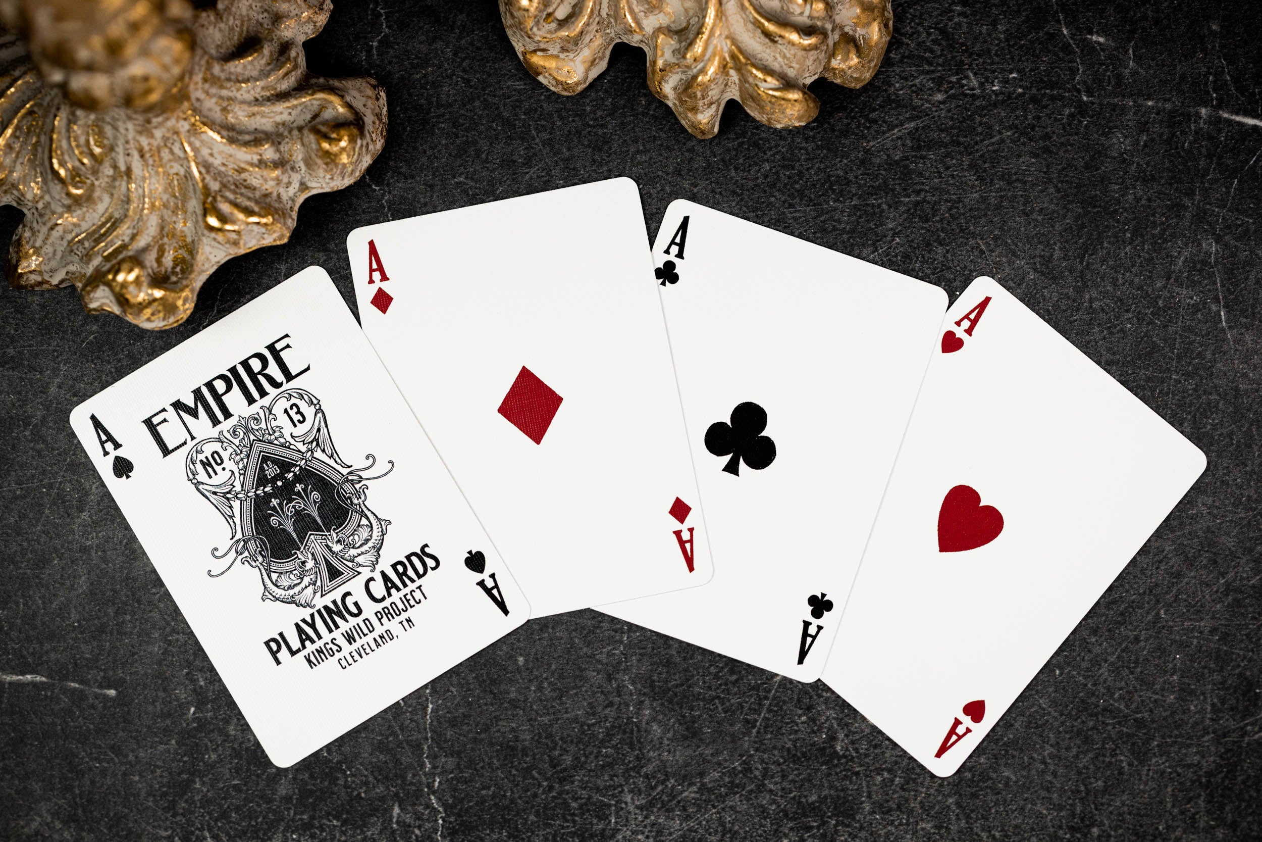 Premium Empire Luxury Playing Cards - Elegant & Durable Poker Cards for Magic Tricks, Cardistry, and Casino Night Games - Perfect for Gifts, Collectors & Professional Players