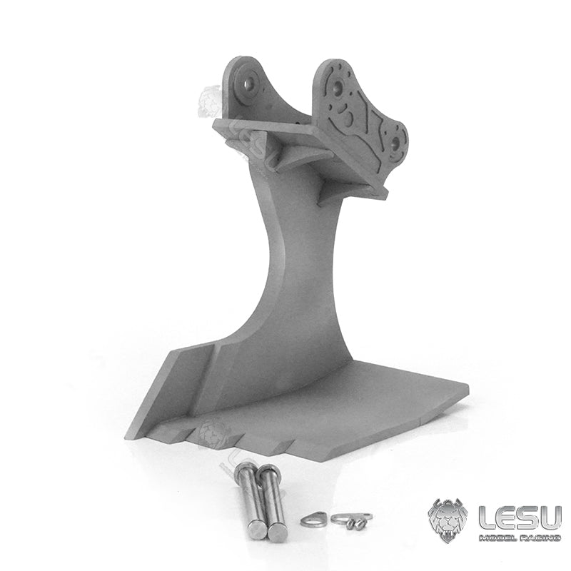 Metal Claw Ripper Bucket Digging Compactor Attachment for 1/14 Scale RC LESU 374F Hydraulic Excavator - Heavy Duty Remote Control Construction Vehicle Toy Accessory - Perfect for Sandbox Play, Construction Simulation & DIY Excavator Projects