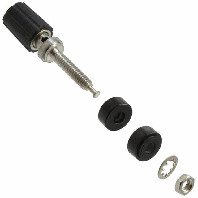 Fluke Pomona 3760 Tin Plated Binding Post - High Quality Electrical Test Lead Connectors for Lab Equipment, Electronics Testing & Industrial Applications